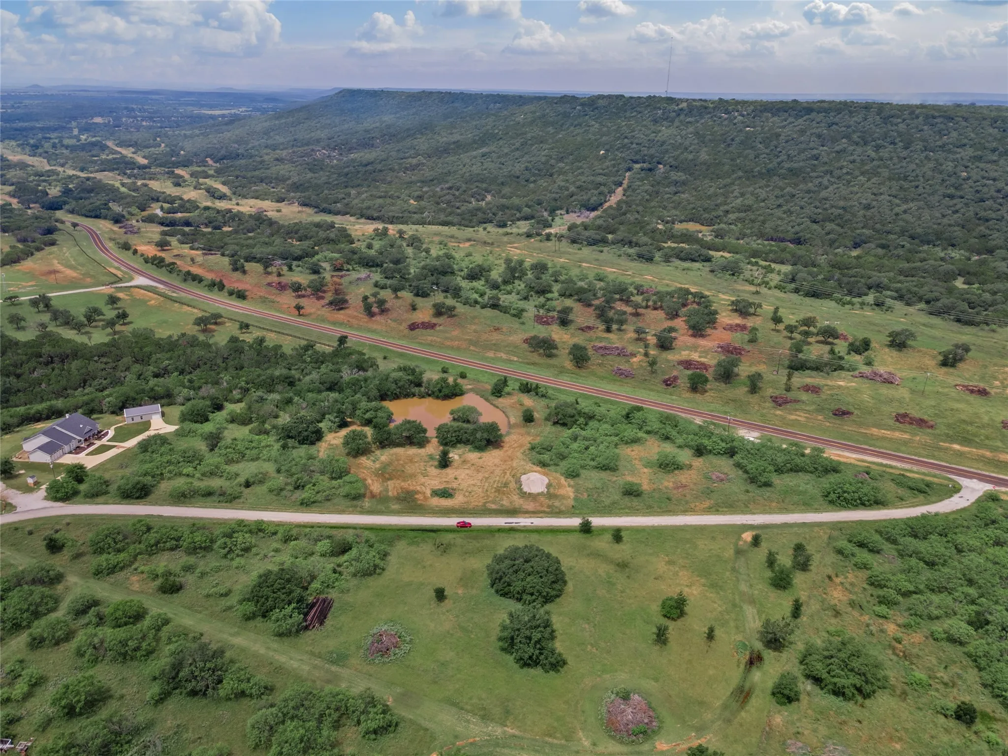 Drone / aerial view
