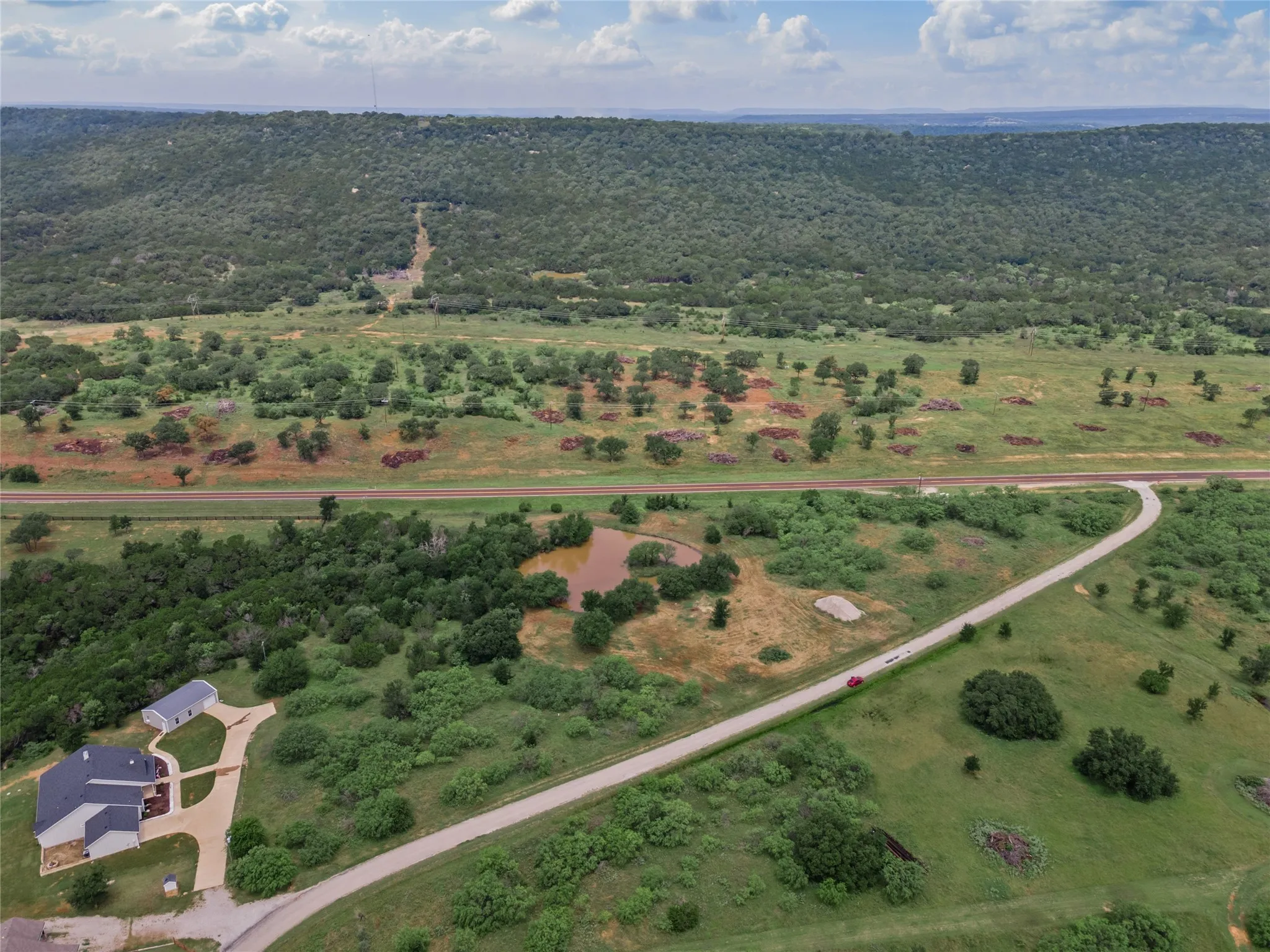 Drone / aerial view