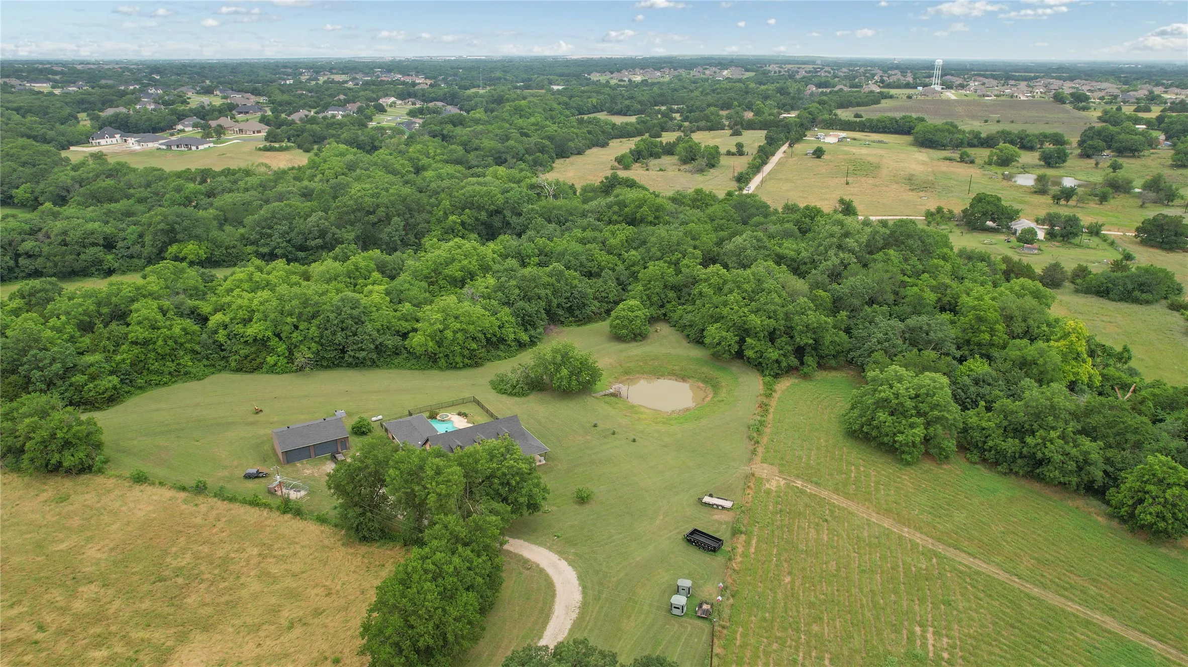 View of property location featuring rural landscape