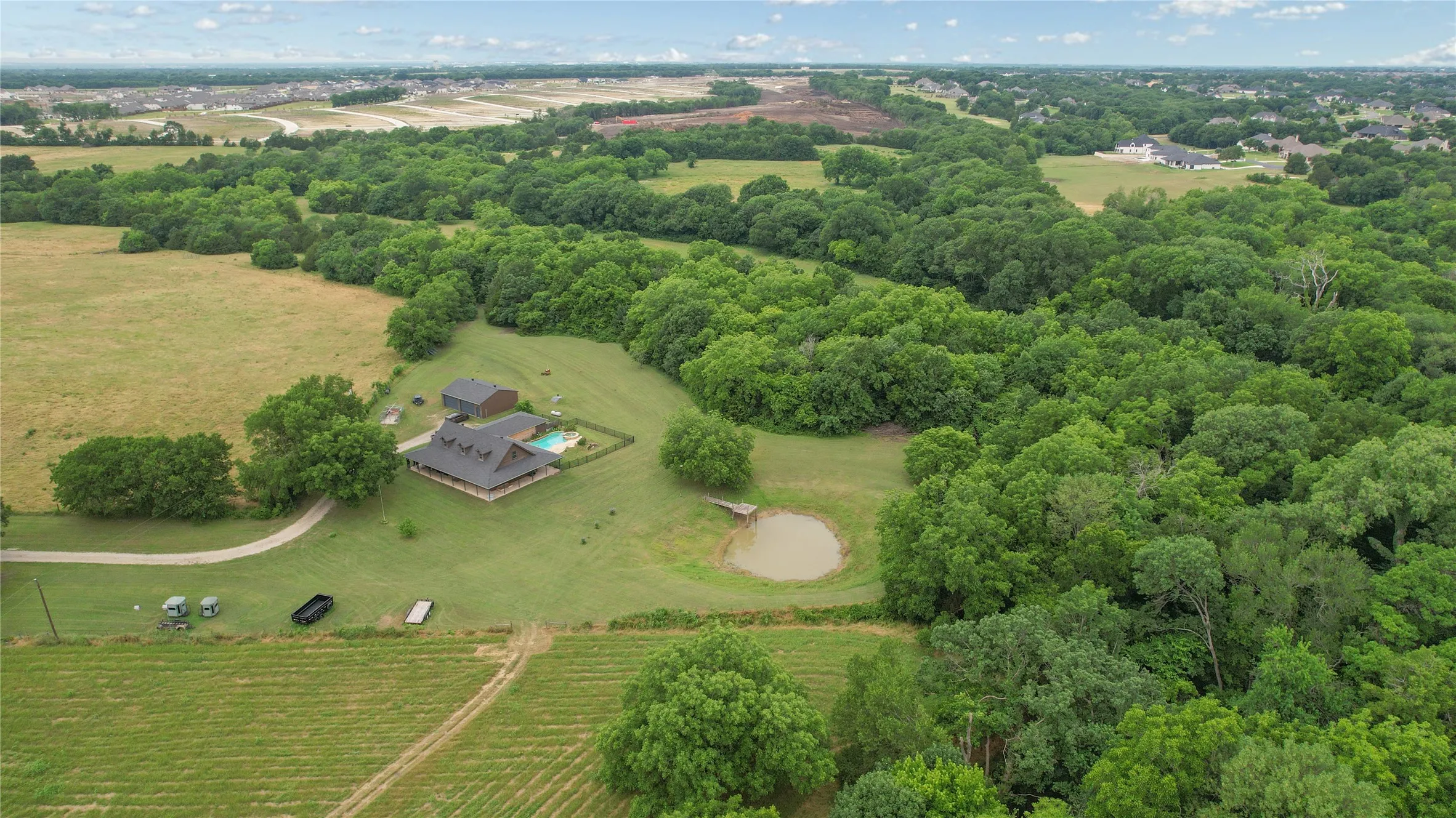 View of property location with rural landscape