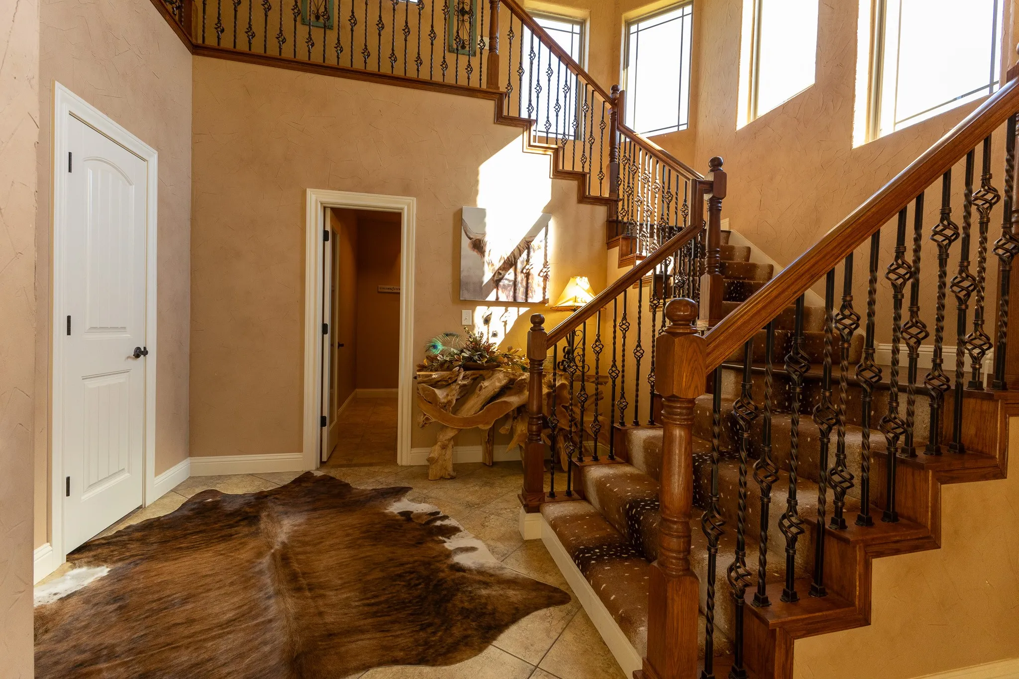 stairway in foyer