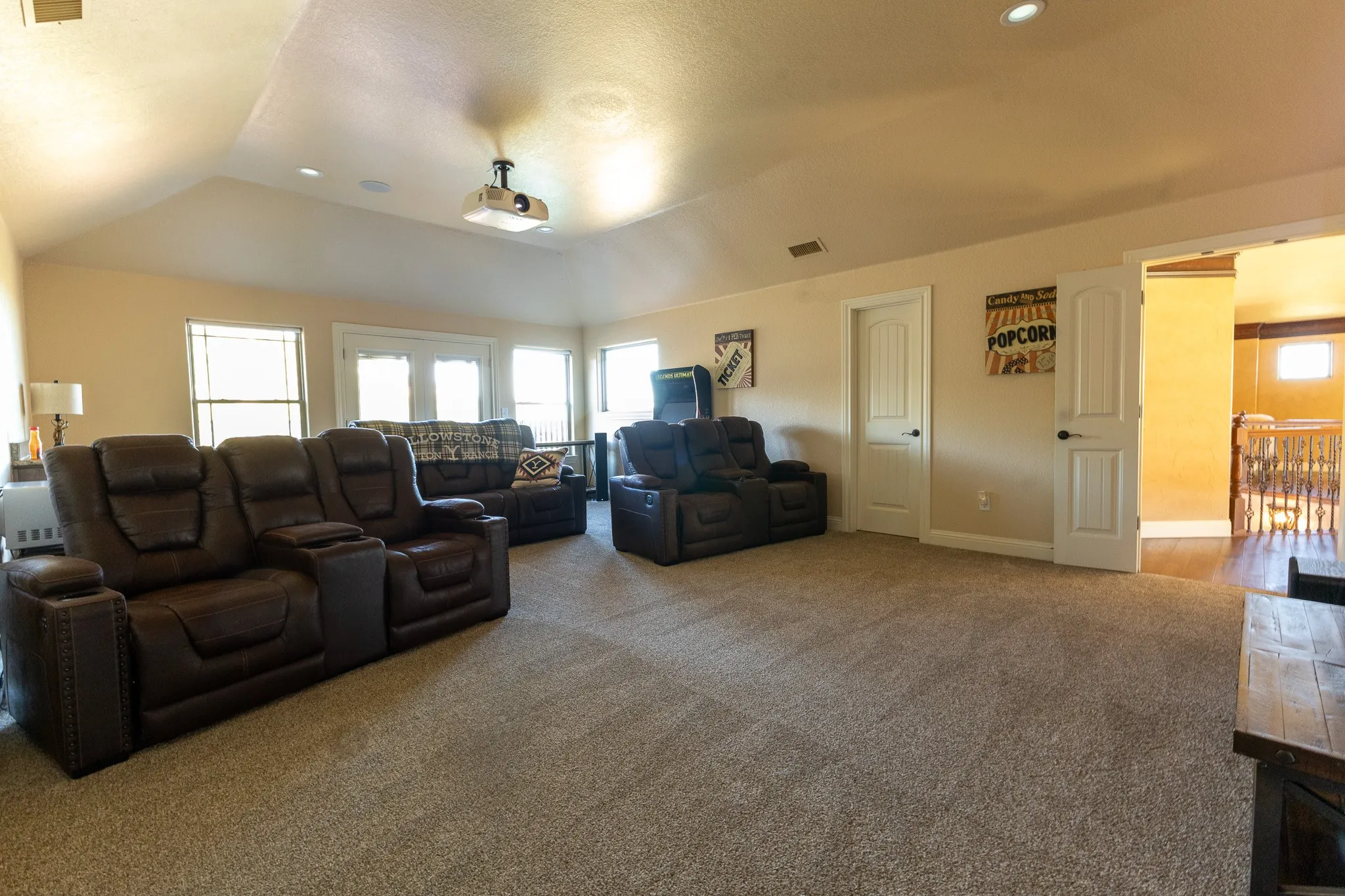 Theater room