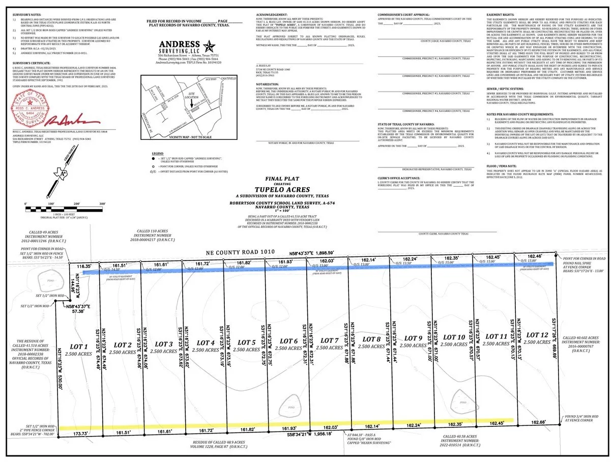 View of miscellaneous listing collateral