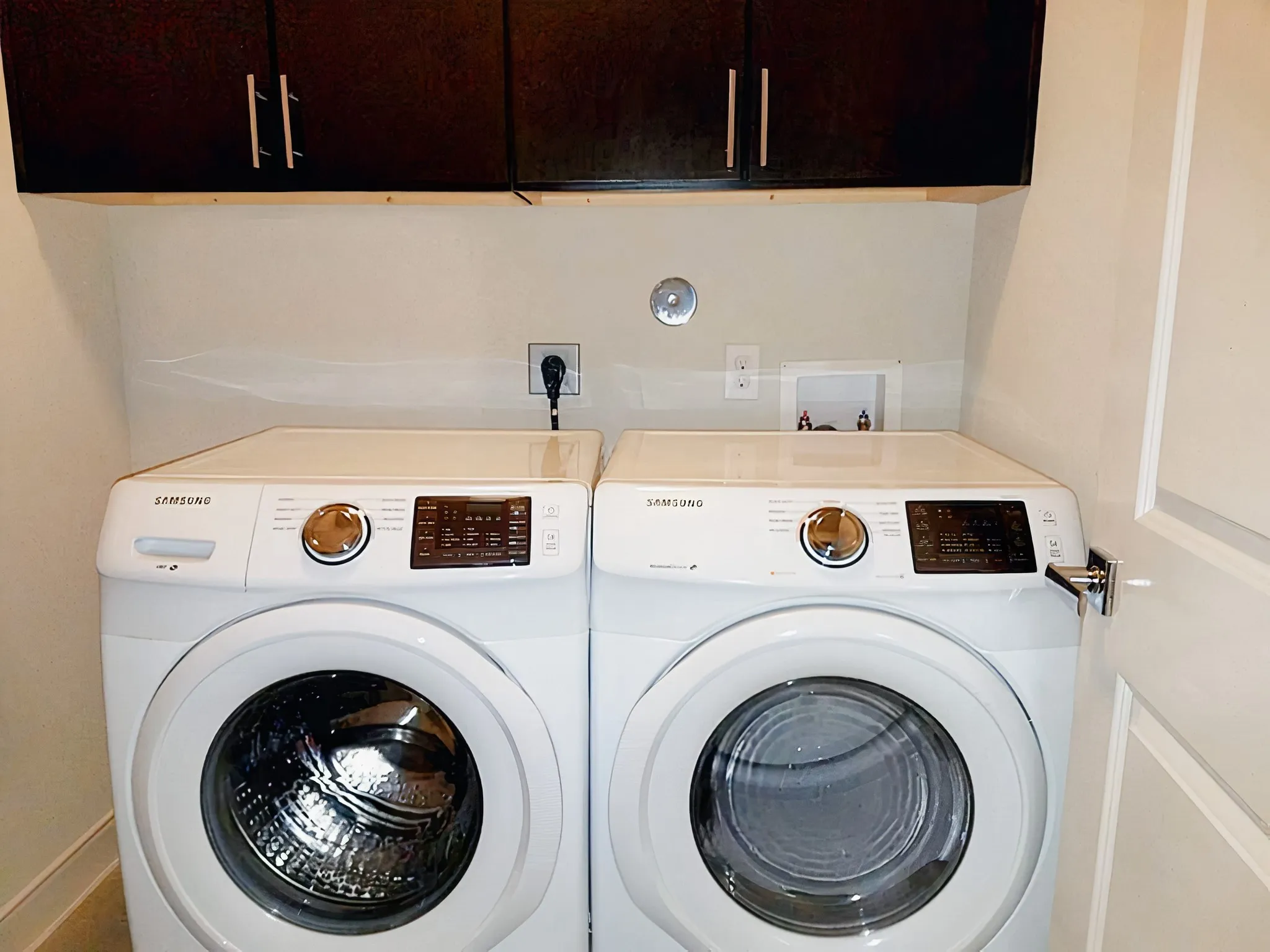 Washer and drier located on the third floor and are included.