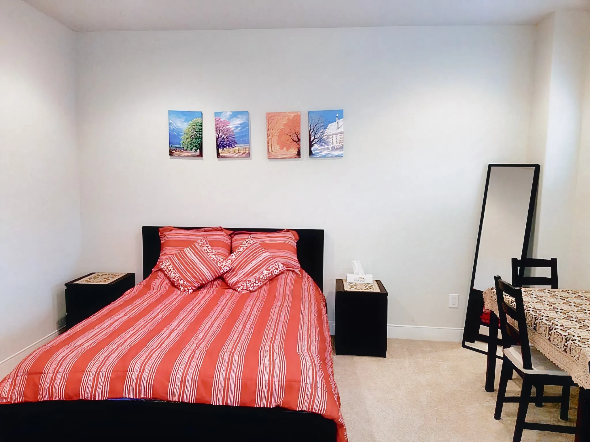 Another view of the third bedroom on the 1st floor.
