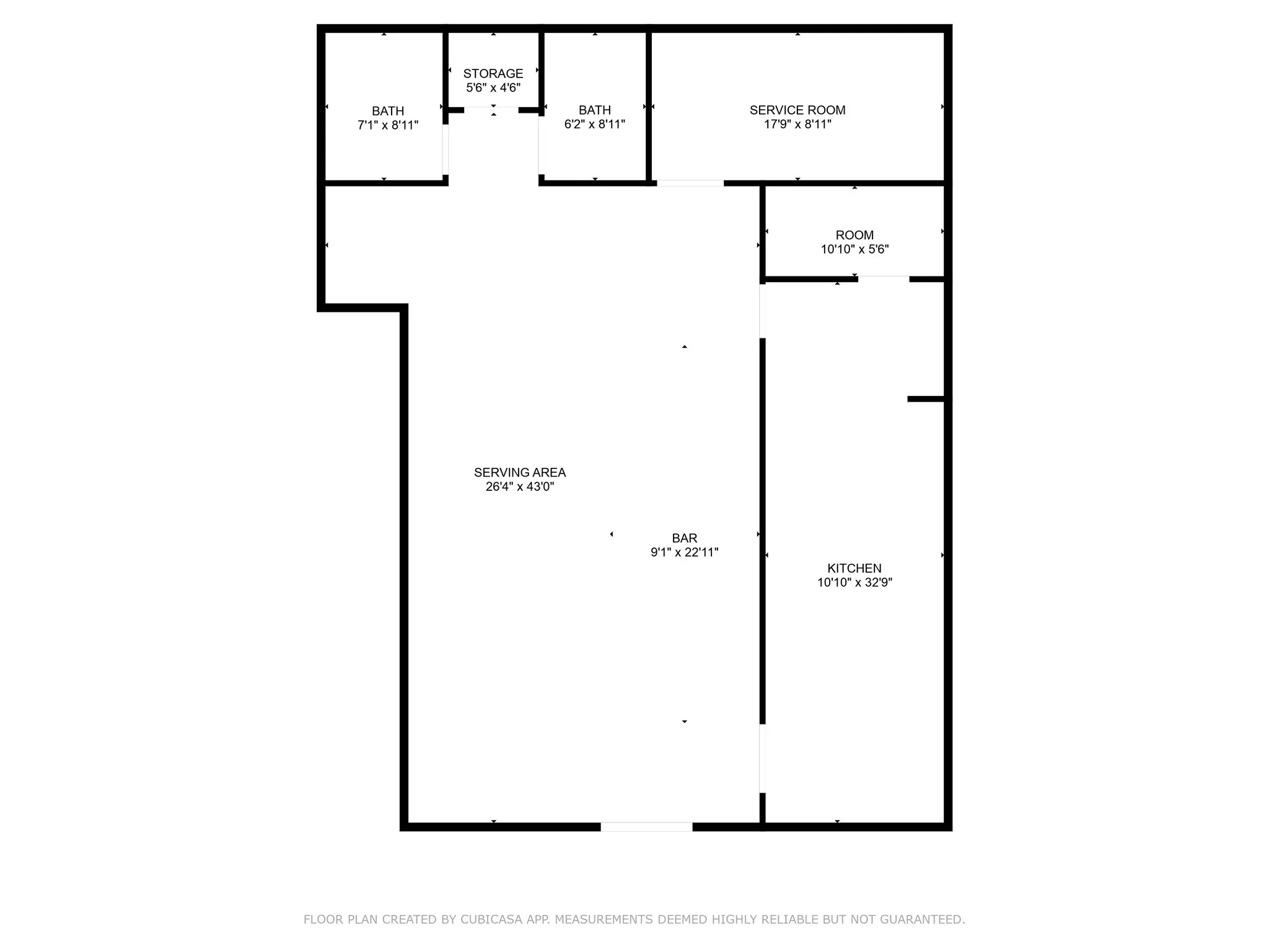 View of home floor plan