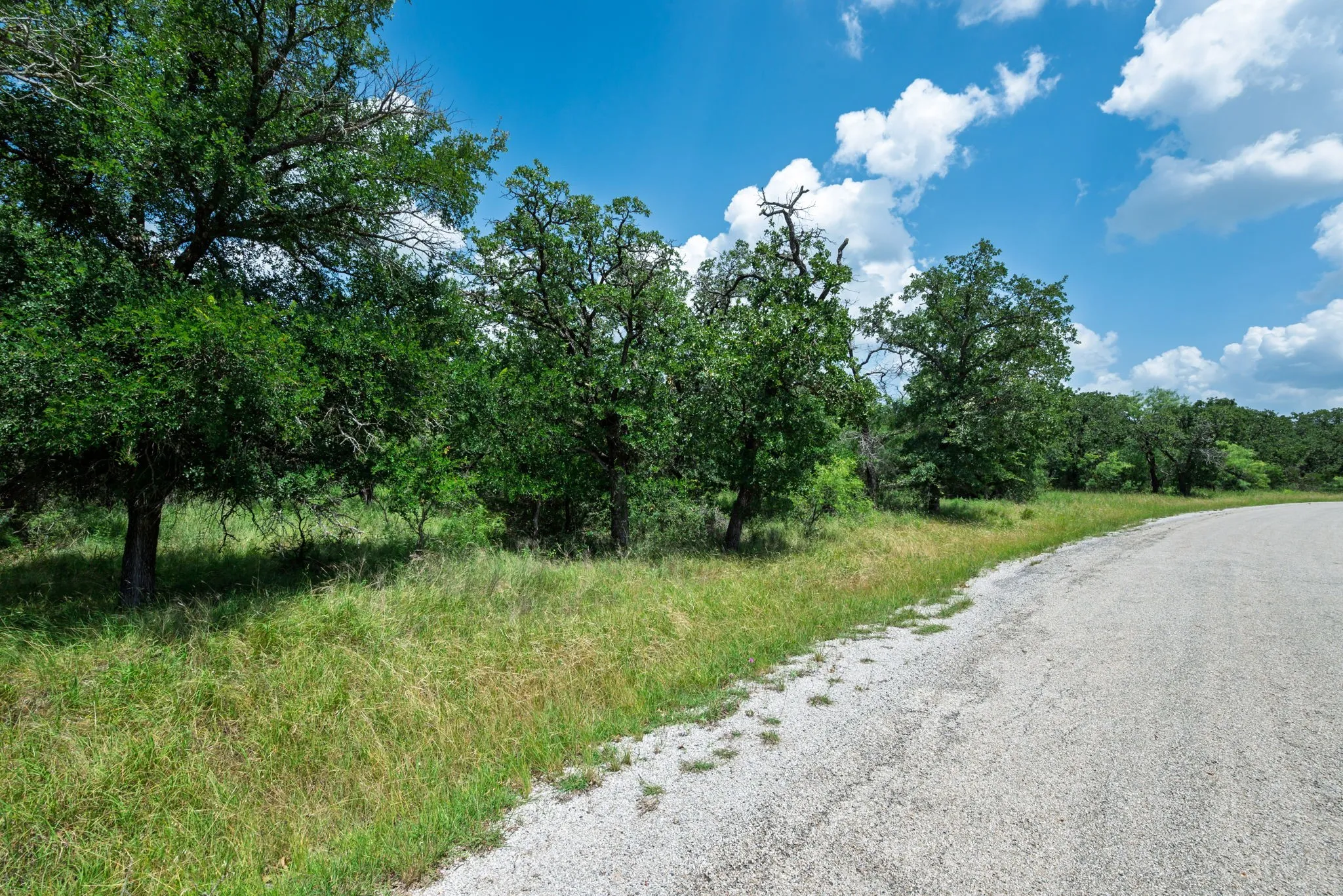 Property road frontage