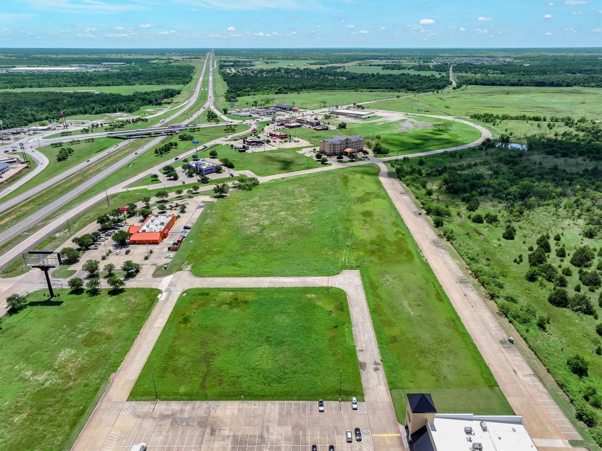 Drone / aerial view