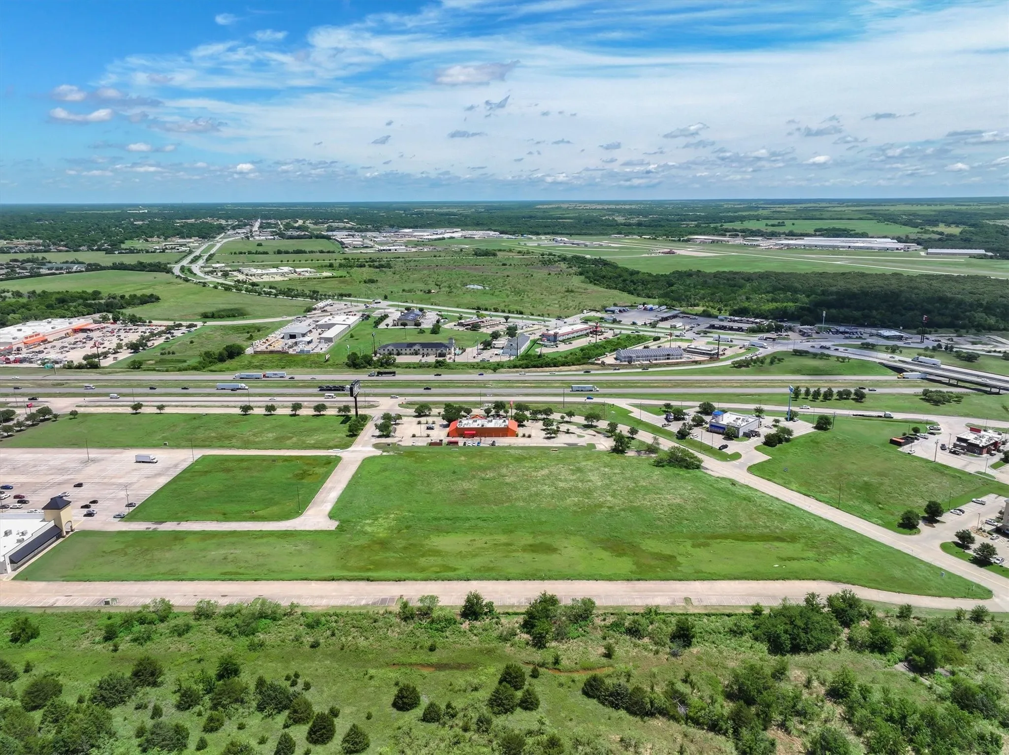 Drone / aerial view