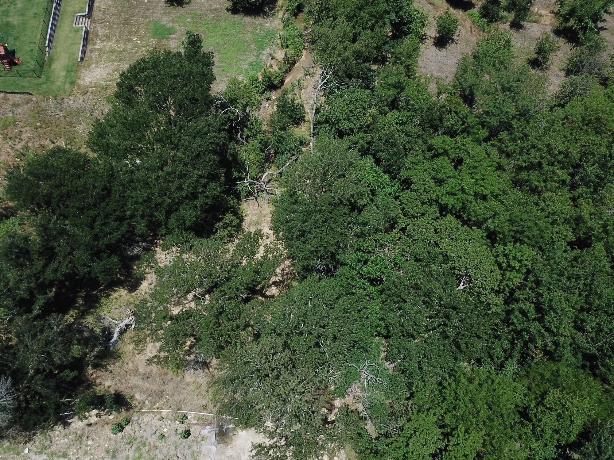 Aerial overview of property's location