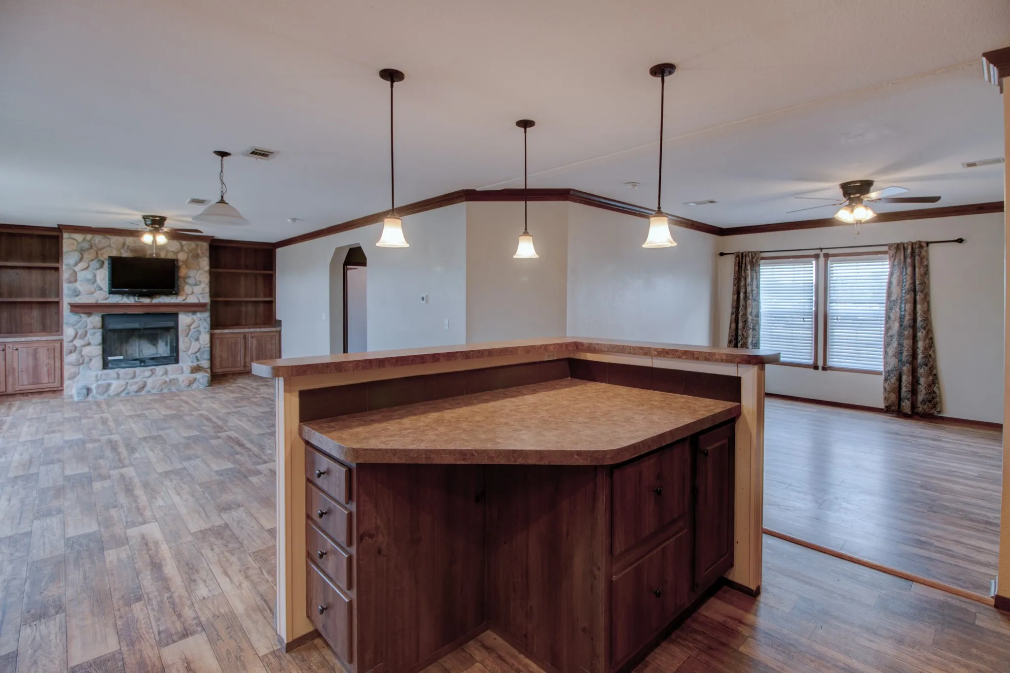 Imagine standing at the island prepping snack for friends and family, but never miss any time.
