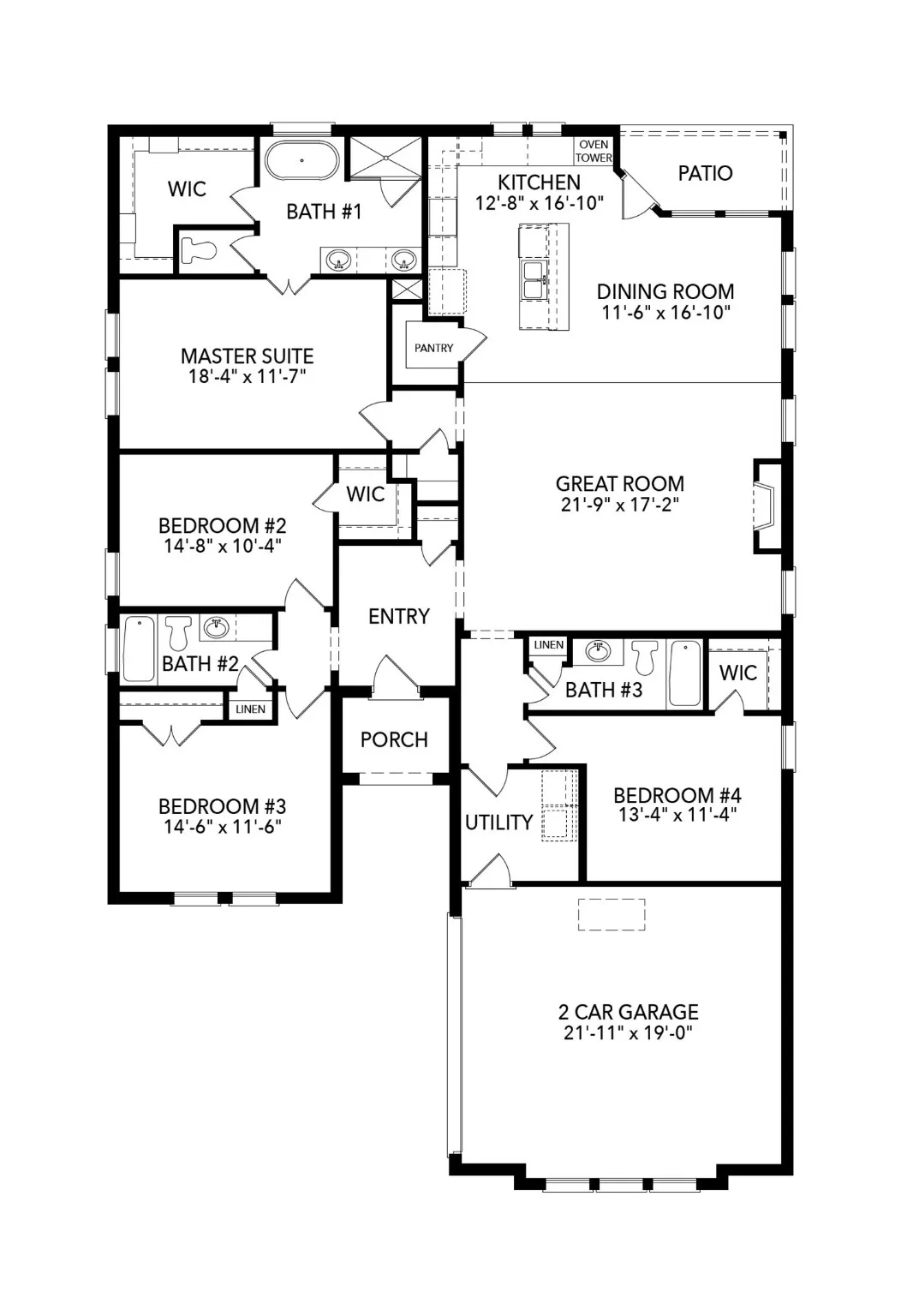 View of room layout