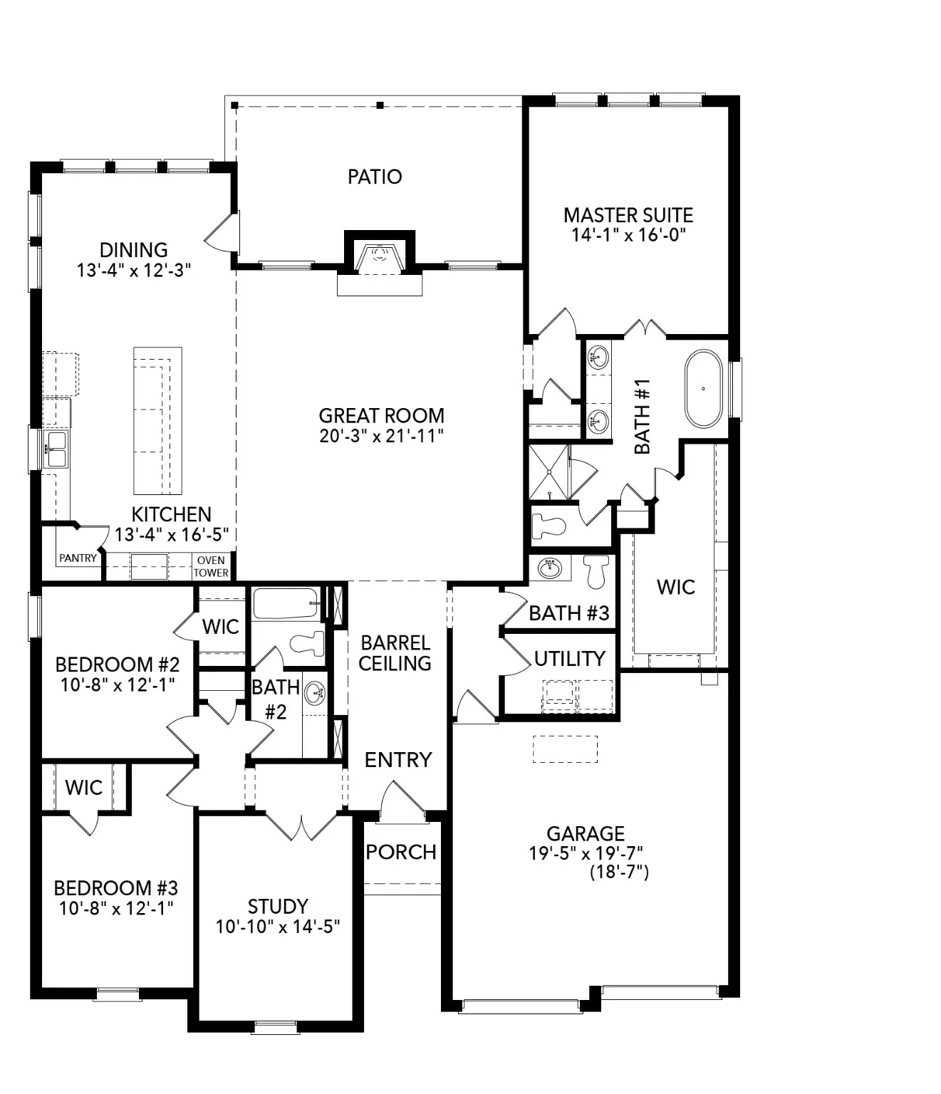 View of floor plan / room layout