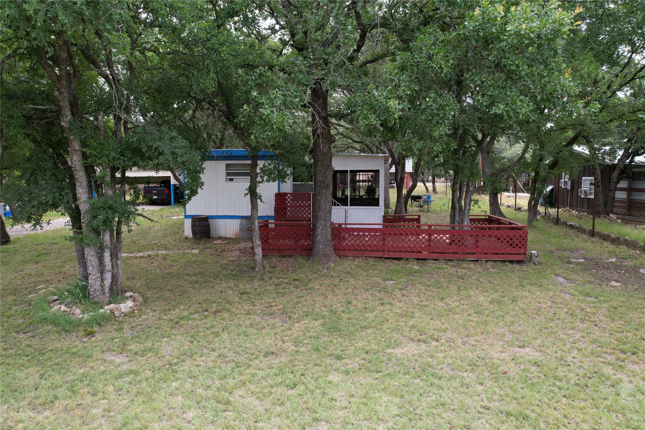 Mobile Home For Sale in Brown County , 4411 Cherokee Drive, May, Texas 76857, 2 Bedroom, 2 Bathroom, Garage spaces, 648 Sqft, built in 0, mls#20979388, Real Estate Agent in May, Homes For Sale in Brown county, Homes For Sale in May, Realtor in May Texas, Real Estate Brokerage Independent Realty Texas, Luminita Cordes Realtor