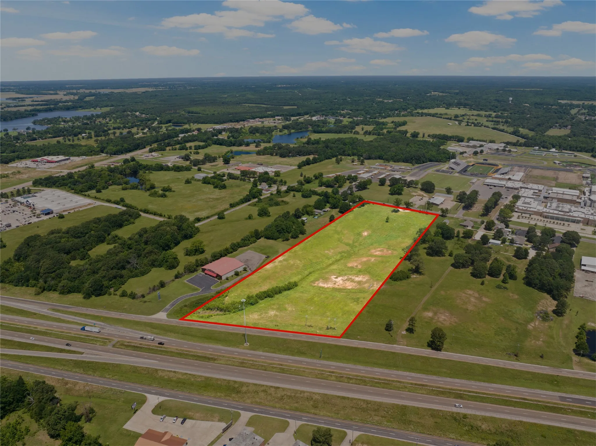 Unimproved Land For Sale in Titus County , 13 AC W Interstate 30 Service Road, Mt Pleasant, Texas 75455, 0, 0, Garage spaces, 0 Sqft, built in 0, Price $1,000,000, mls#20979818, Real Estate Agent in Mt Pleasant, Homes For Sale in Titus county, Homes For Sale in Mt Pleasant, Realtor in Mt Pleasant Texas, Real Estate Brokerage Independent Realty Texas, Luminita Cordes Realtor