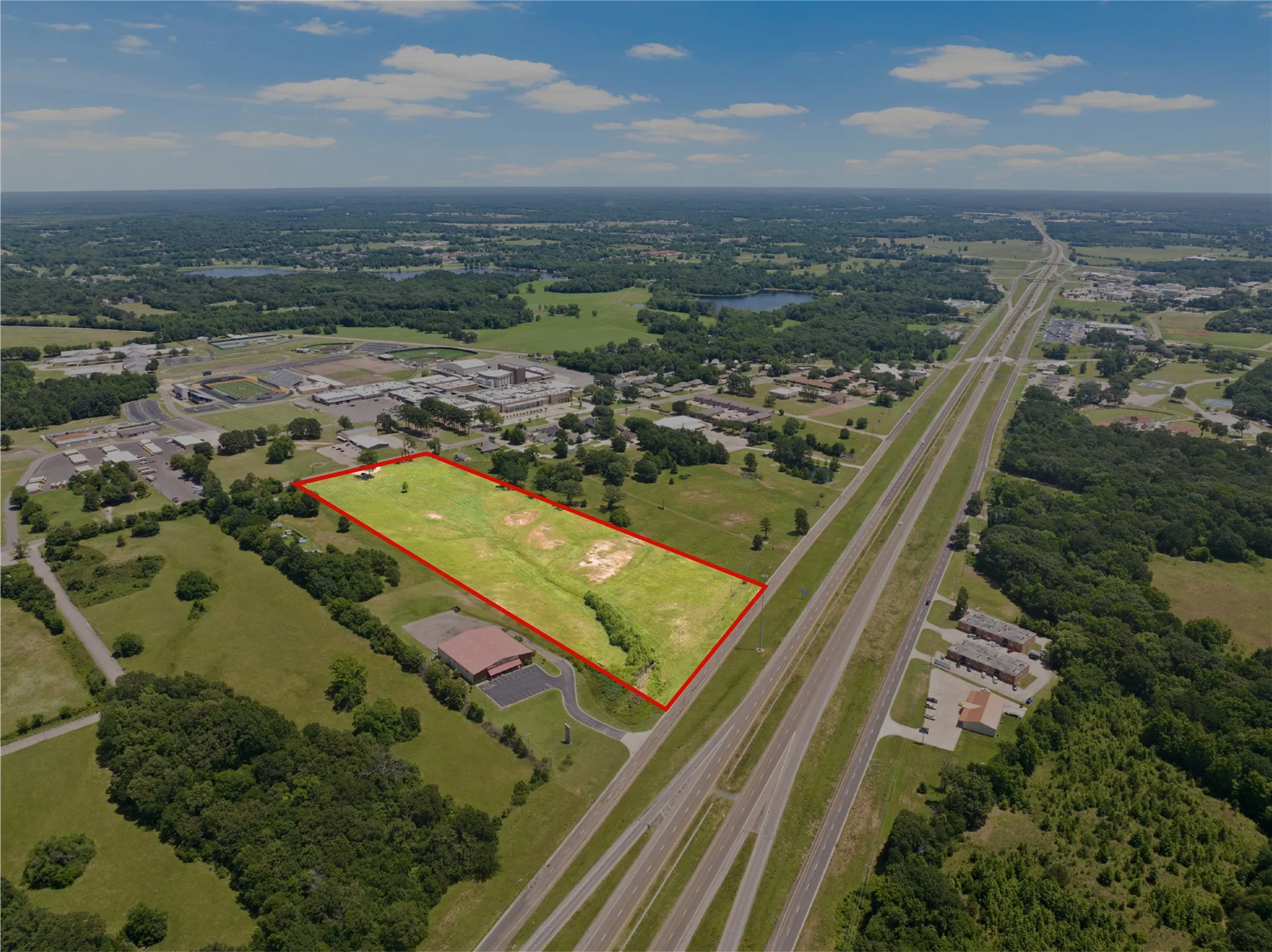 Unimproved Land For Sale in Titus County , 13 AC W Interstate 30 Service Road, Mt Pleasant, Texas 75455, 0, 0, Garage spaces, 0 Sqft, built in 0, Price $1,000,000, mls#20979818, Real Estate Agent in Mt Pleasant, Homes For Sale in Titus county, Homes For Sale in Mt Pleasant, Realtor in Mt Pleasant Texas, Real Estate Brokerage Independent Realty Texas, Luminita Cordes Realtor