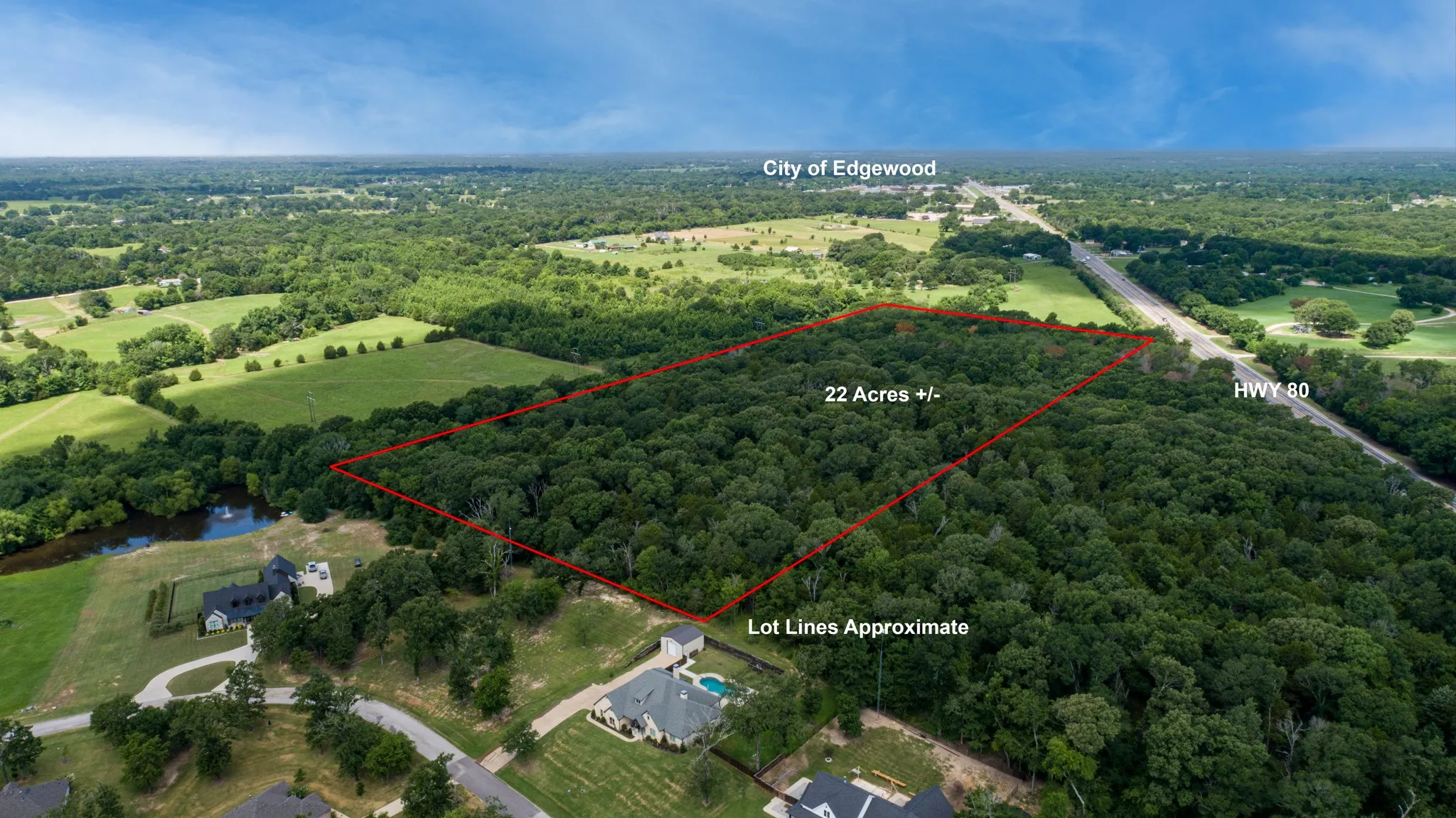 Unimproved Land For Sale in Van Zandt County , TBD US Highway 80, Edgewood, Texas 75117, 0, 0, Garage spaces, 0 Sqft, built in 0, Price $218,000, mls#20980755, Real Estate Agent in Edgewood, Homes For Sale in Van Zandt county, Homes For Sale in Edgewood, Realtor in Edgewood Texas, Real Estate Brokerage Independent Realty Texas, Luminita Cordes Realtor