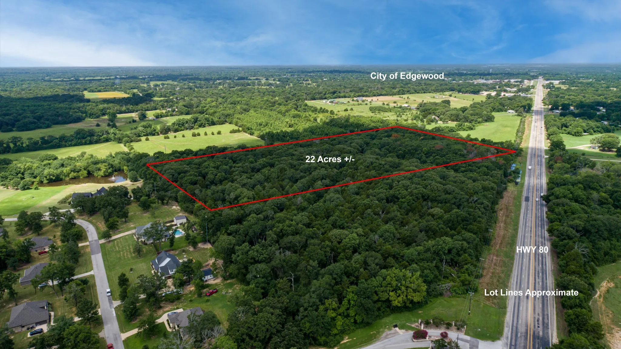 Unimproved Land For Sale in Van Zandt County , TBD US Highway 80, Edgewood, Texas 75117, 0, 0, Garage spaces, 0 Sqft, built in 0, Price $218,000, mls#20980755, Real Estate Agent in Edgewood, Homes For Sale in Van Zandt county, Homes For Sale in Edgewood, Realtor in Edgewood Texas, Real Estate Brokerage Independent Realty Texas, Luminita Cordes Realtor