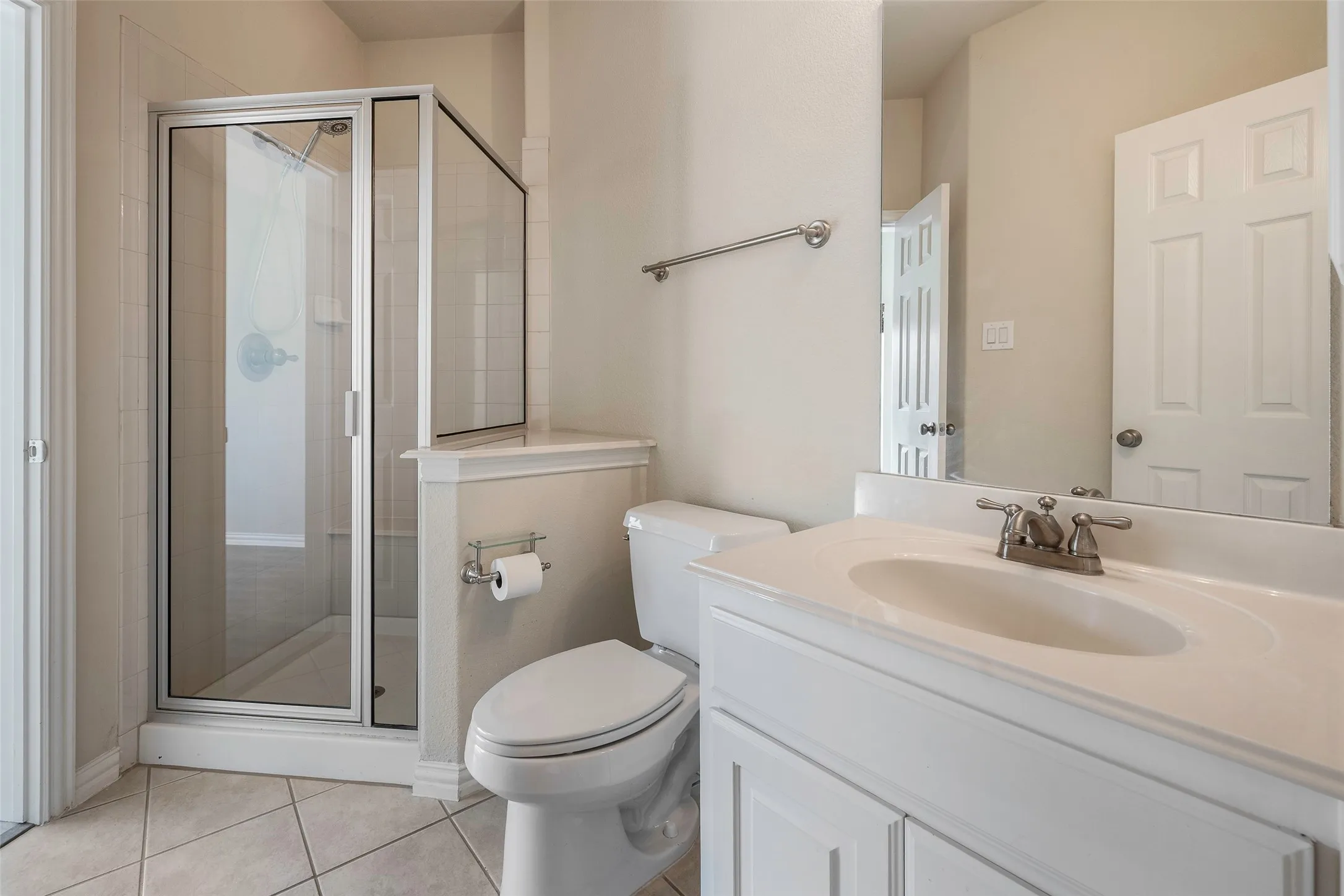 Bathroom adjacent to the office or 5th bedroom