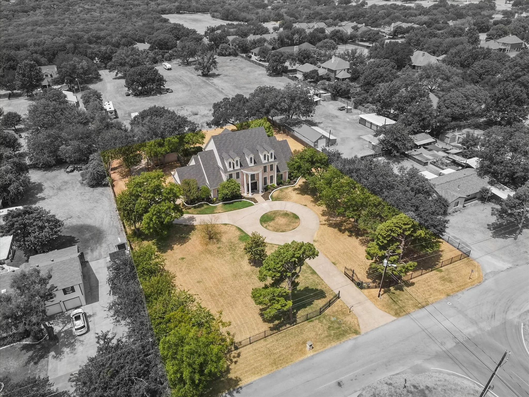 View of subject property