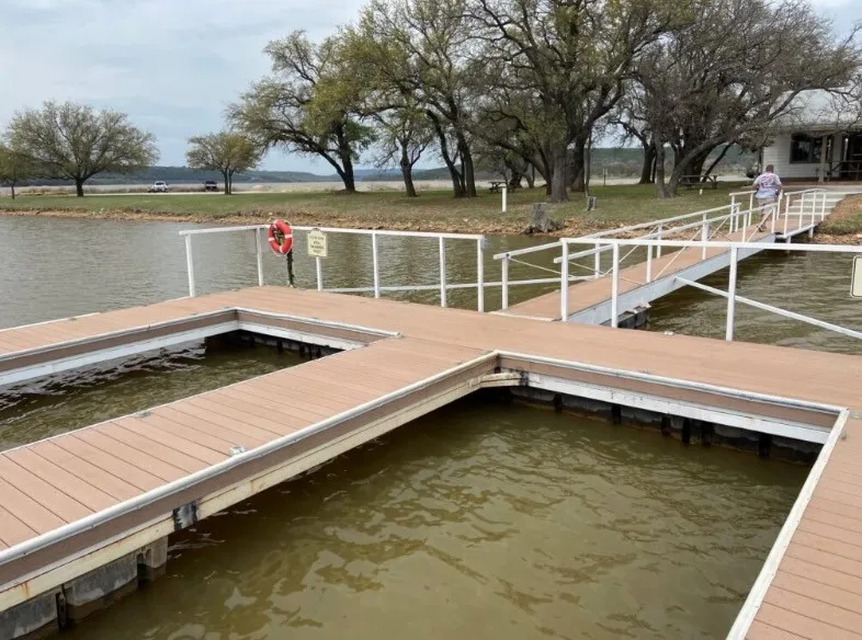 The Hills Above Possum Kingdom Community Boat Dock