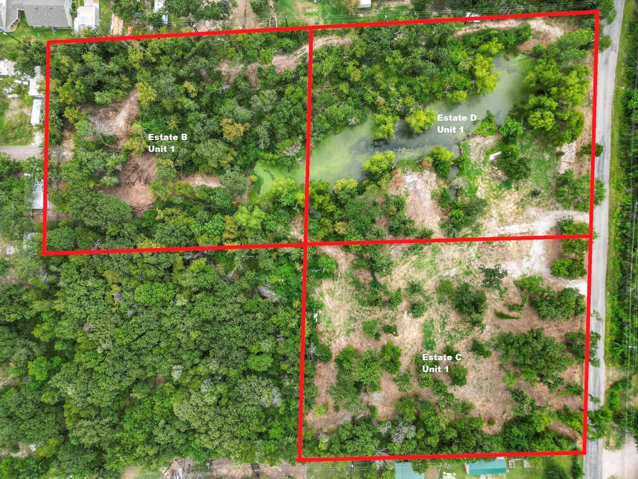 Drone / aerial view