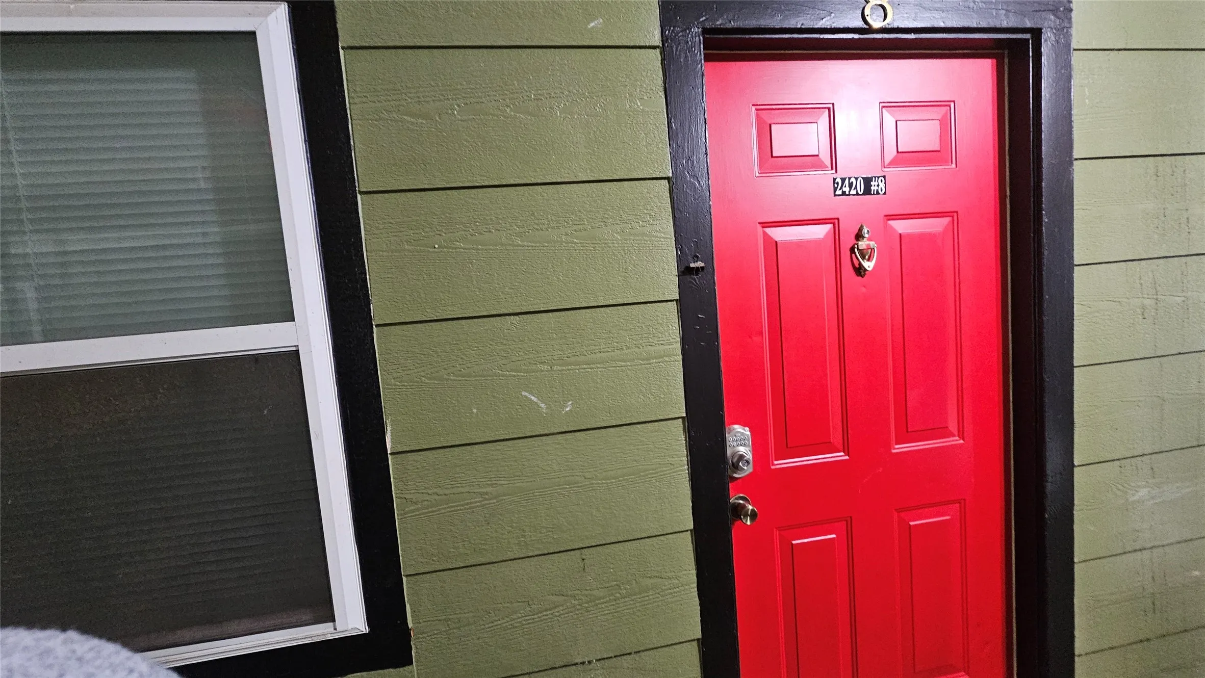 Entrance to property