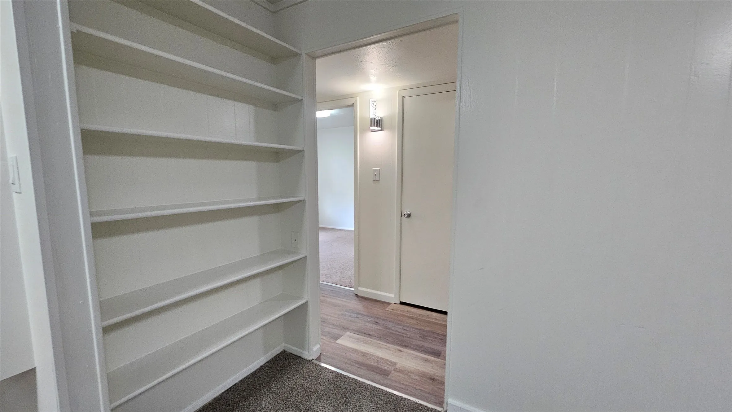 View of closet