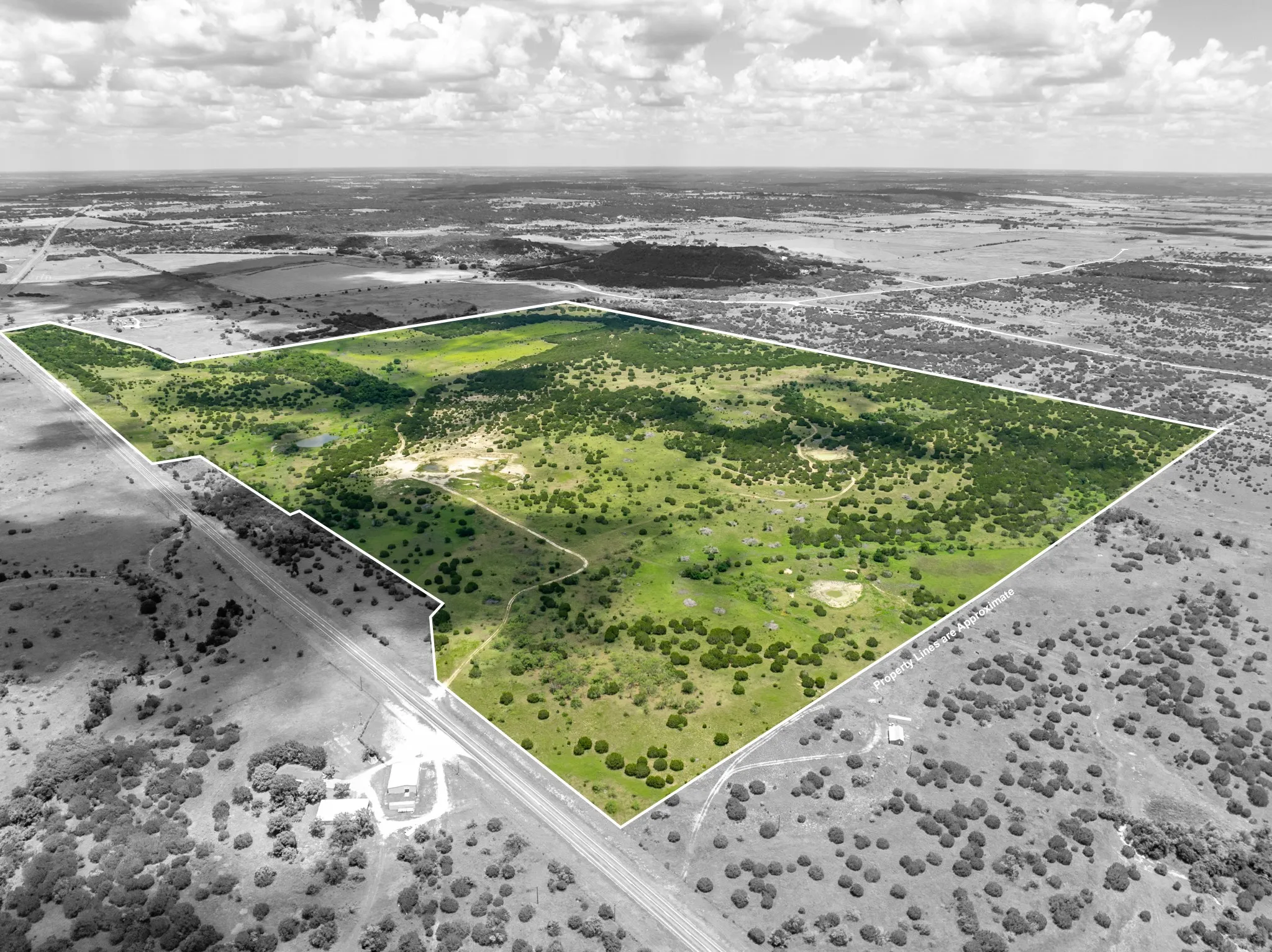 Drone / aerial view