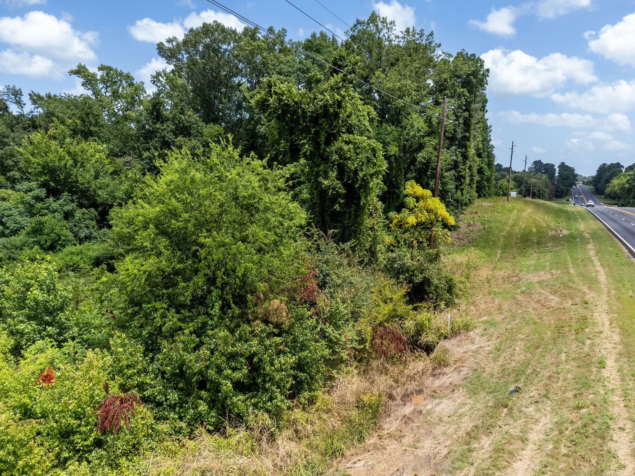 View of asphalt road