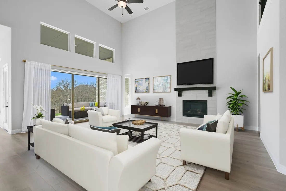 1612 Yellow Rose Road ~ Virtually Staged Photo
