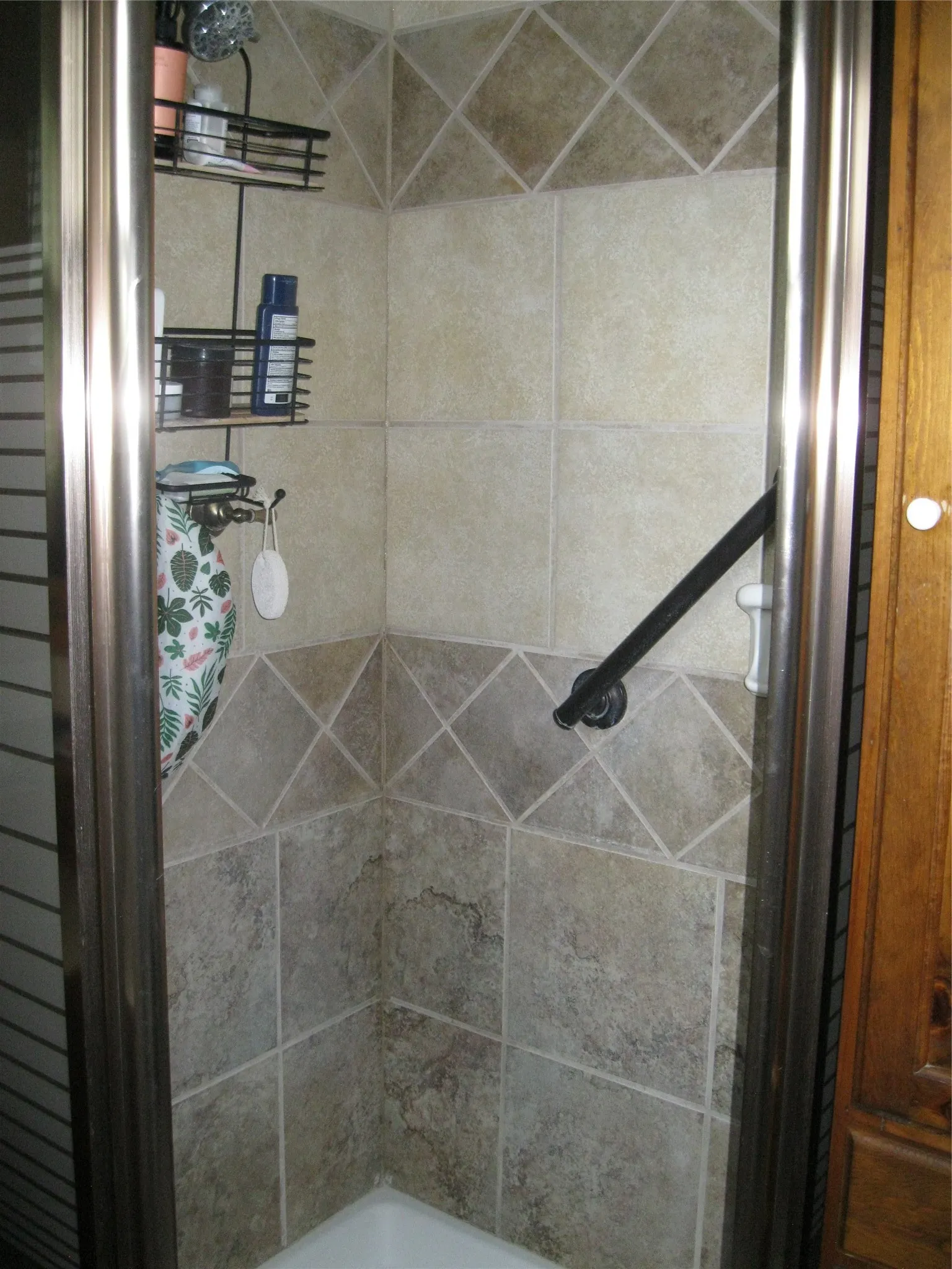 Bathroom featuring a shower