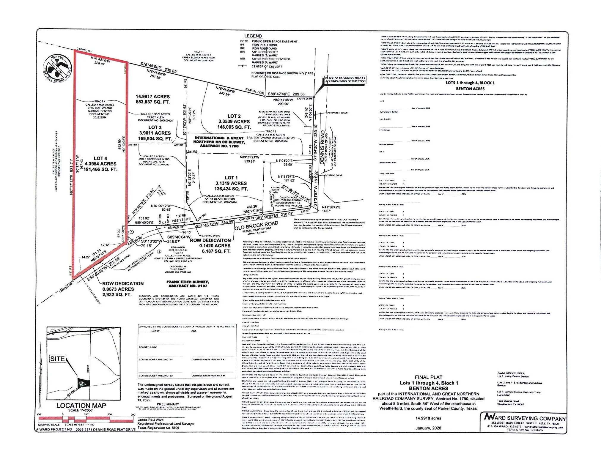 Benton Acres - Lot #4
