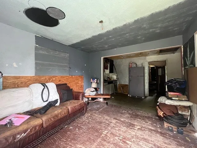 View of living area
