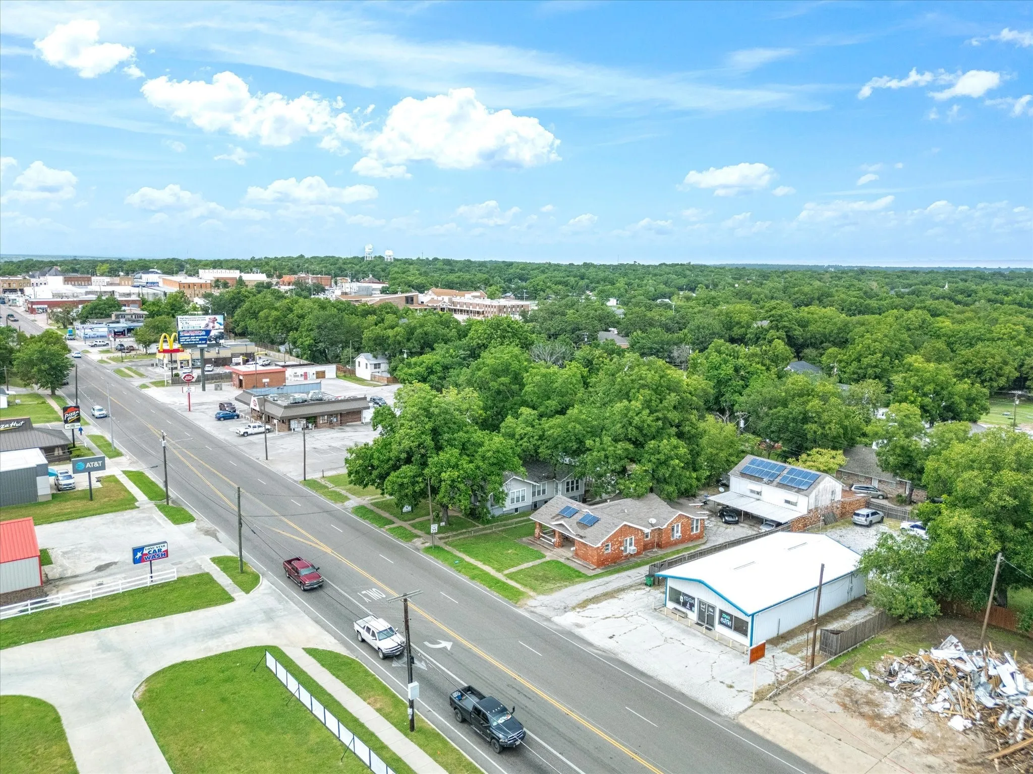 Drone / aerial view