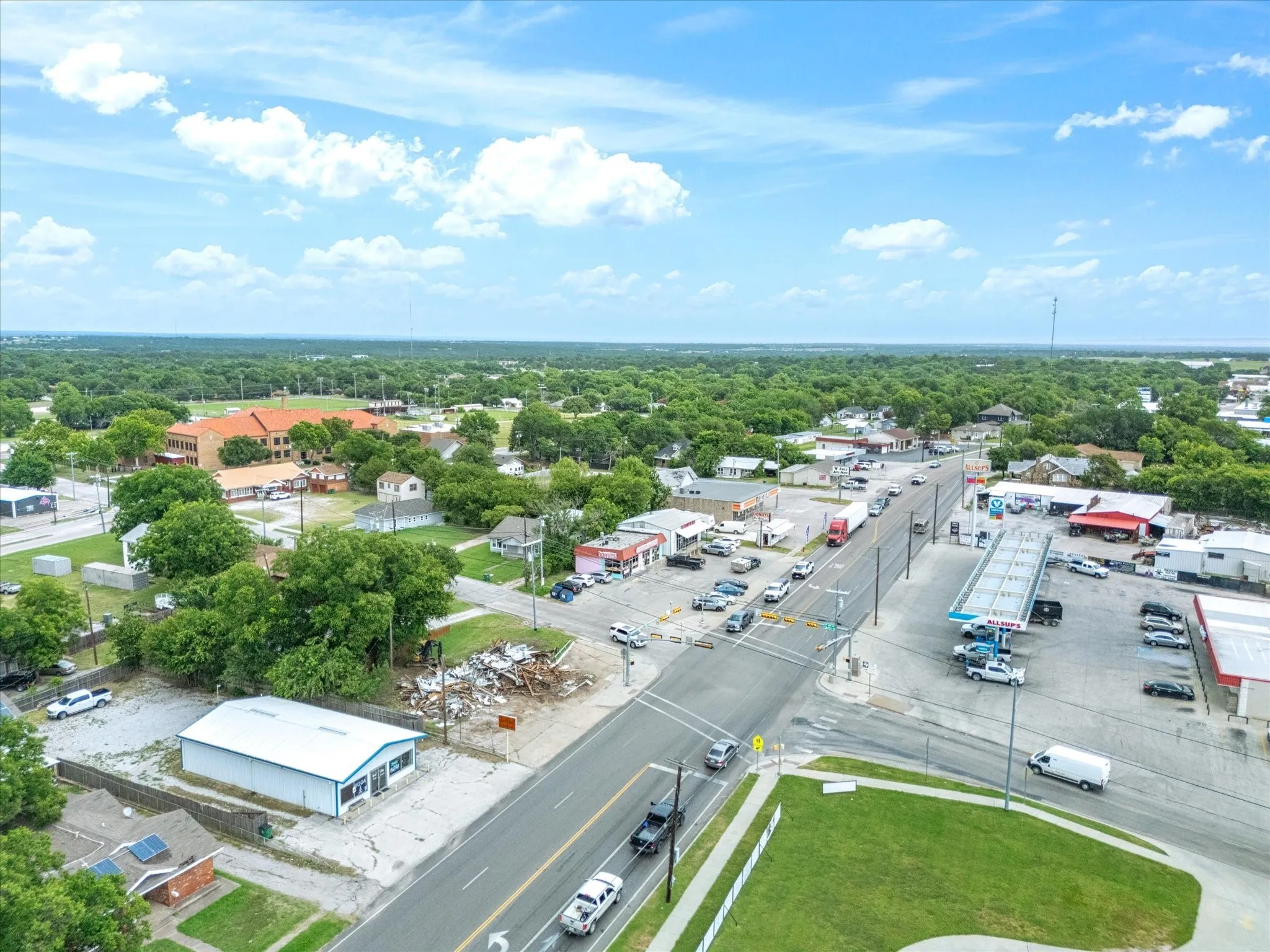 Aerial view