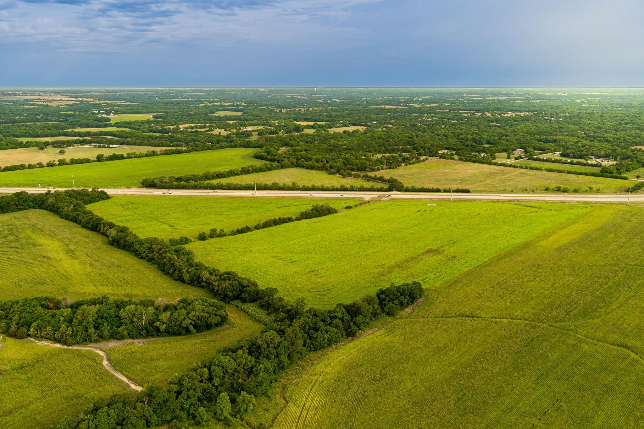 Overview of rural landscape