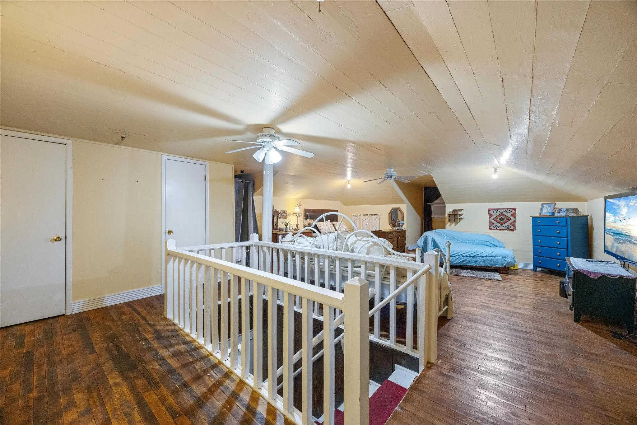 Upstairs
