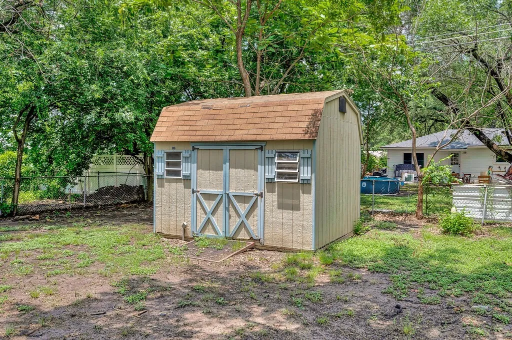 View of shed