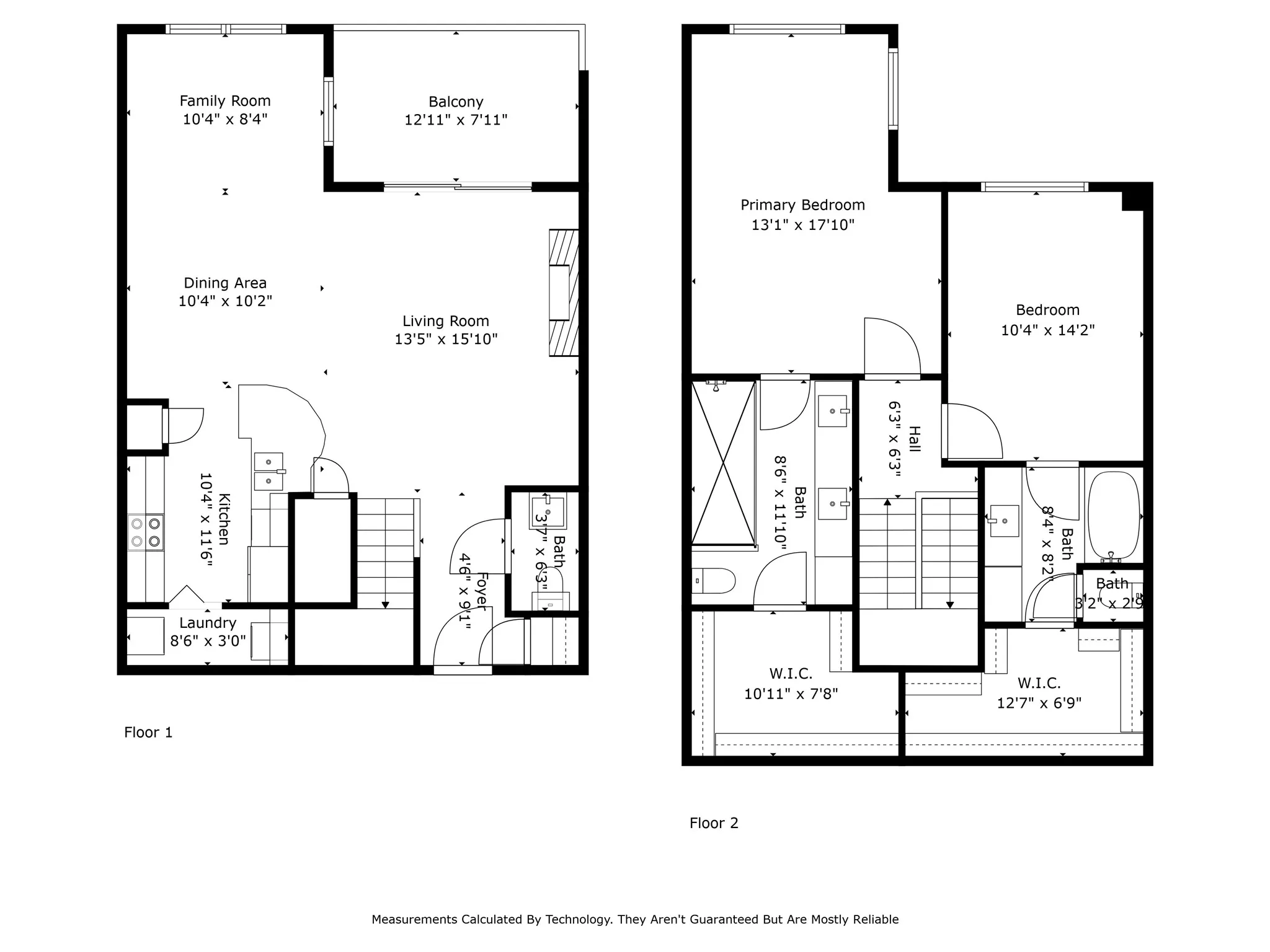 both floors