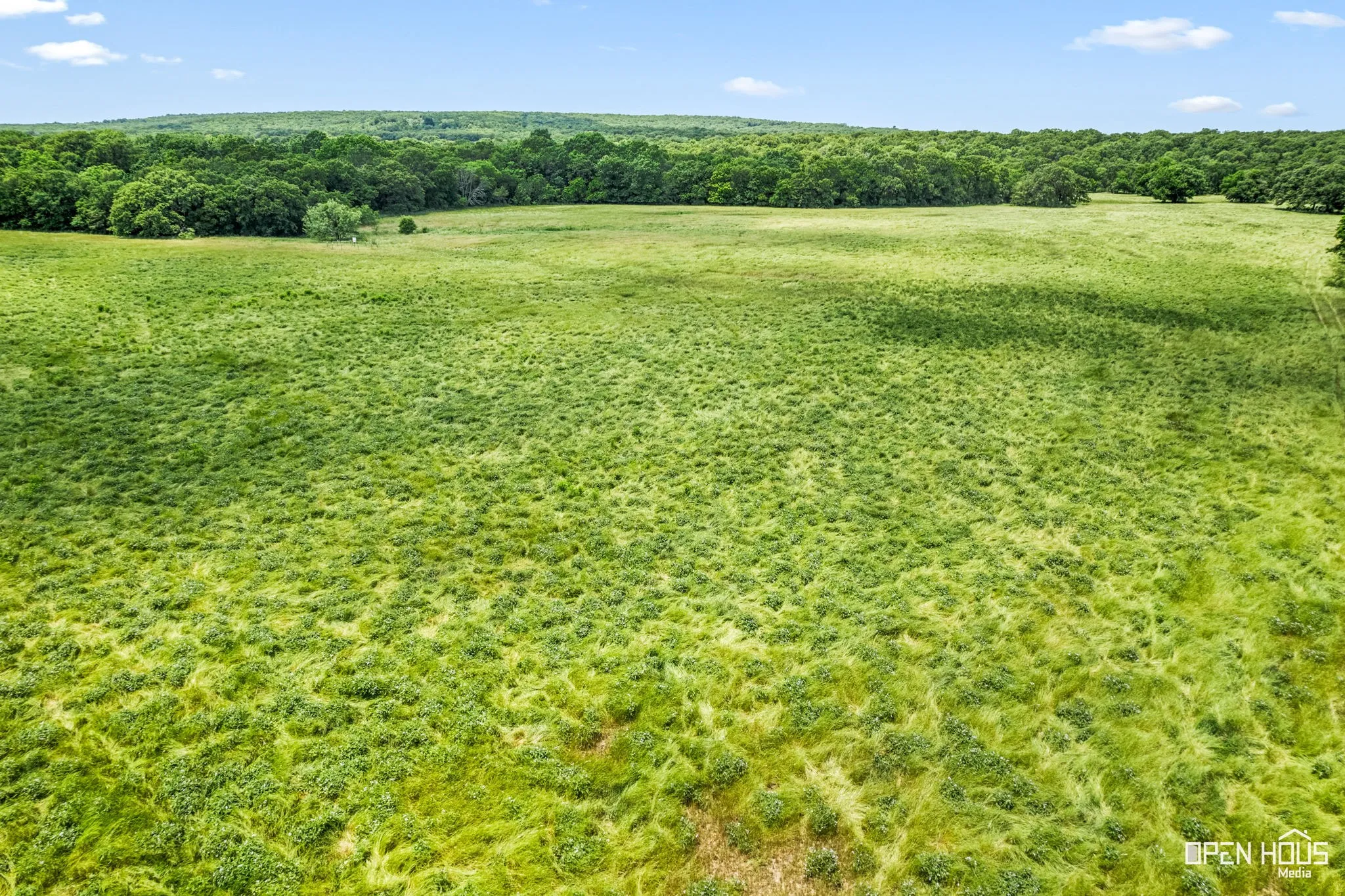 15 acre cultivated field along Cottonwood Creek/looking west
