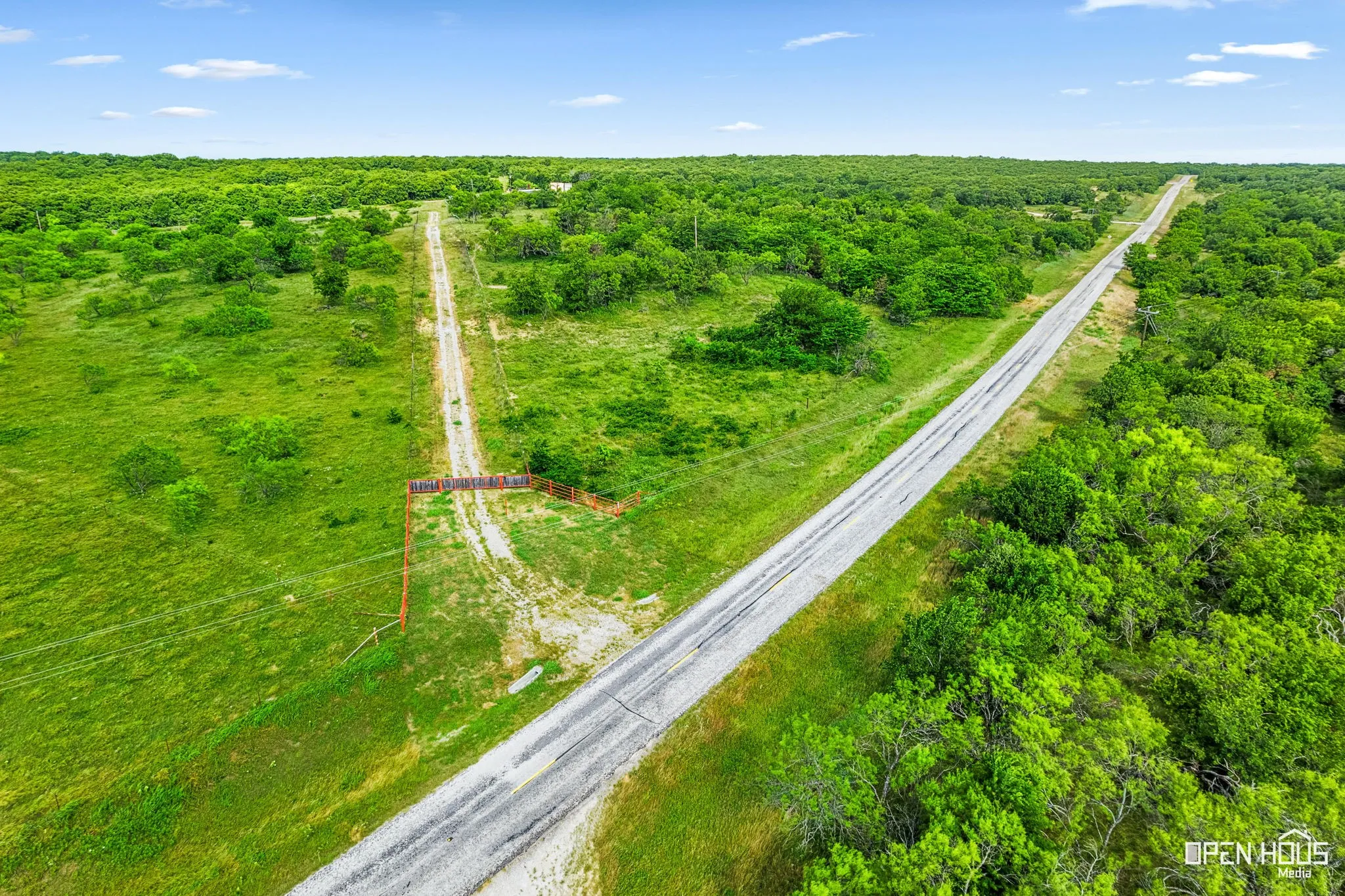 Gated entrance from FM 2127