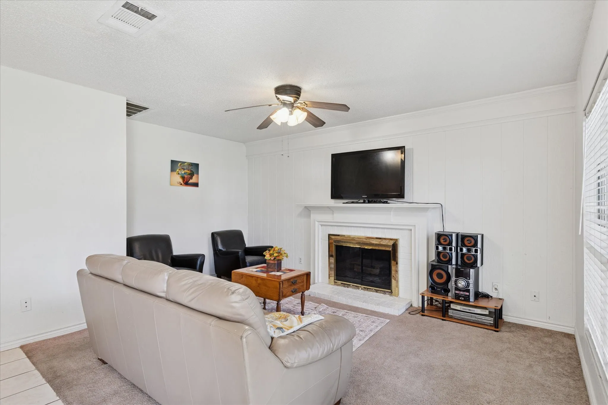 Nice fireplace