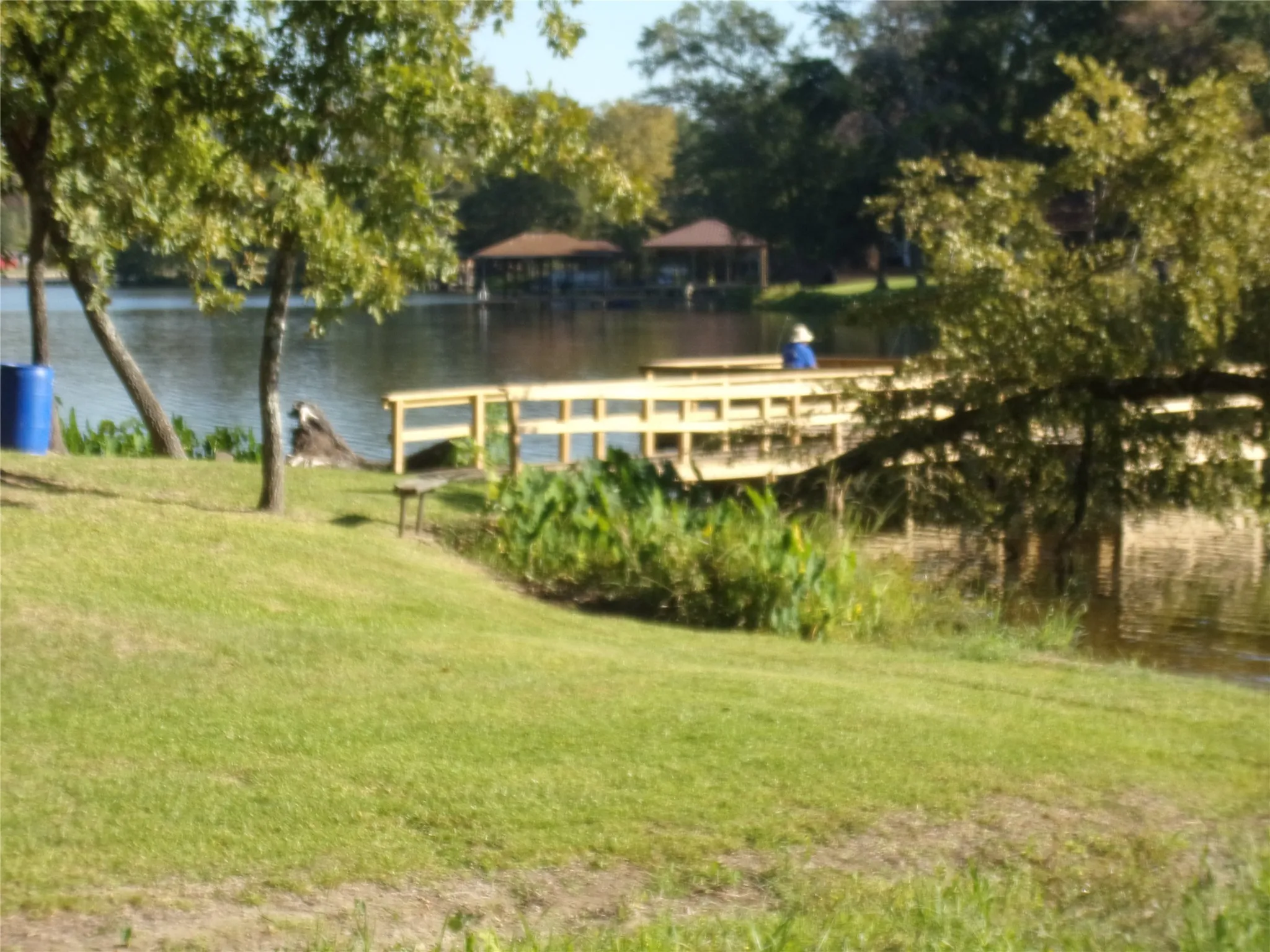 Fishing pier in Hickory Hills