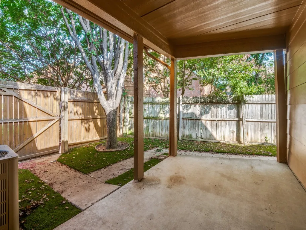 Large patio off the bonus room.