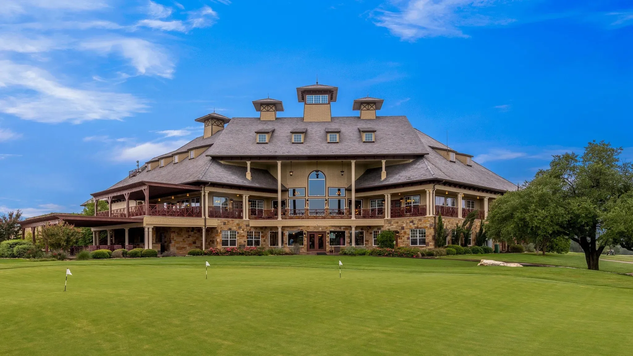Clubhouse view from Golf Course