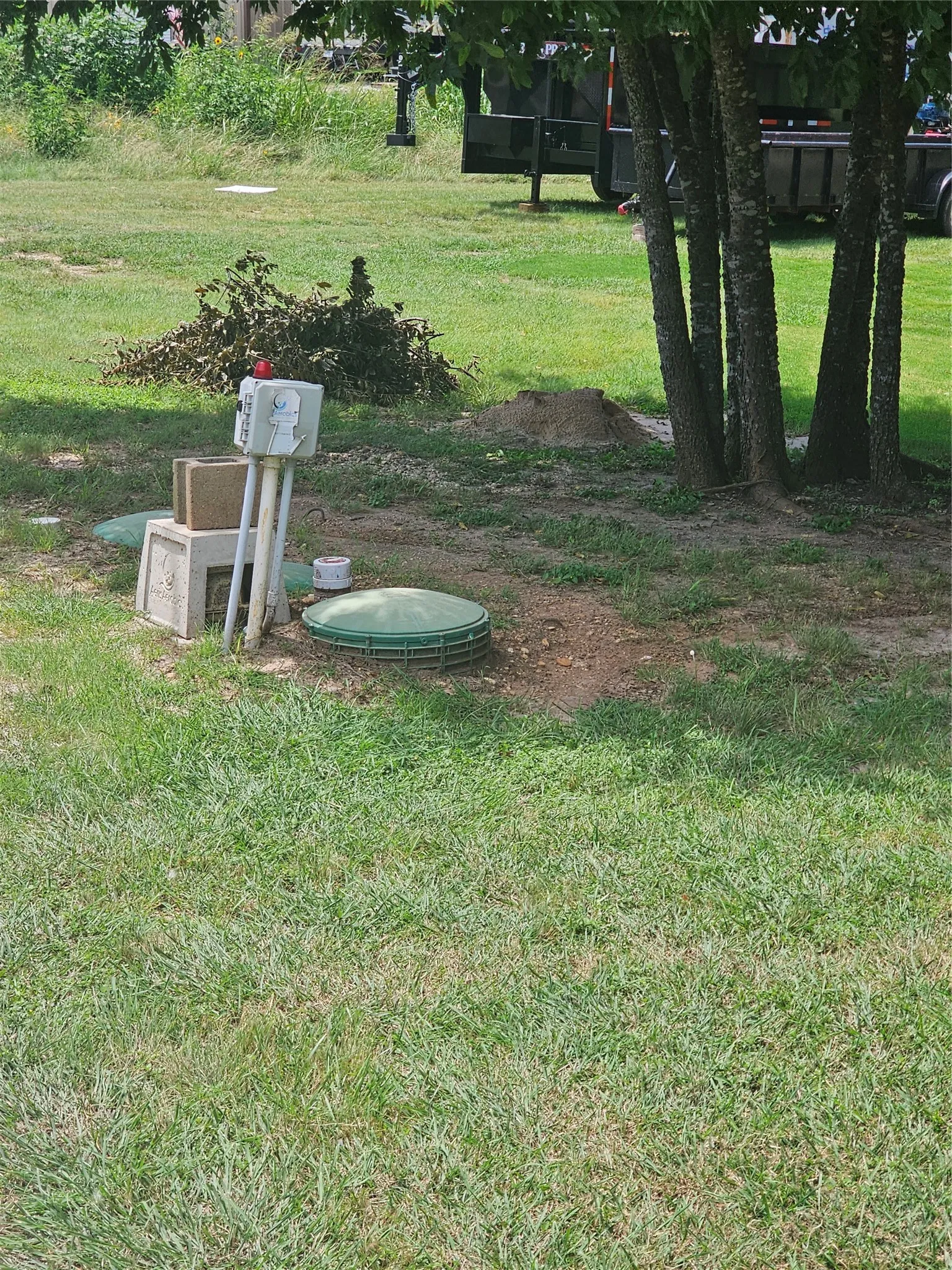 Aerobic septic system