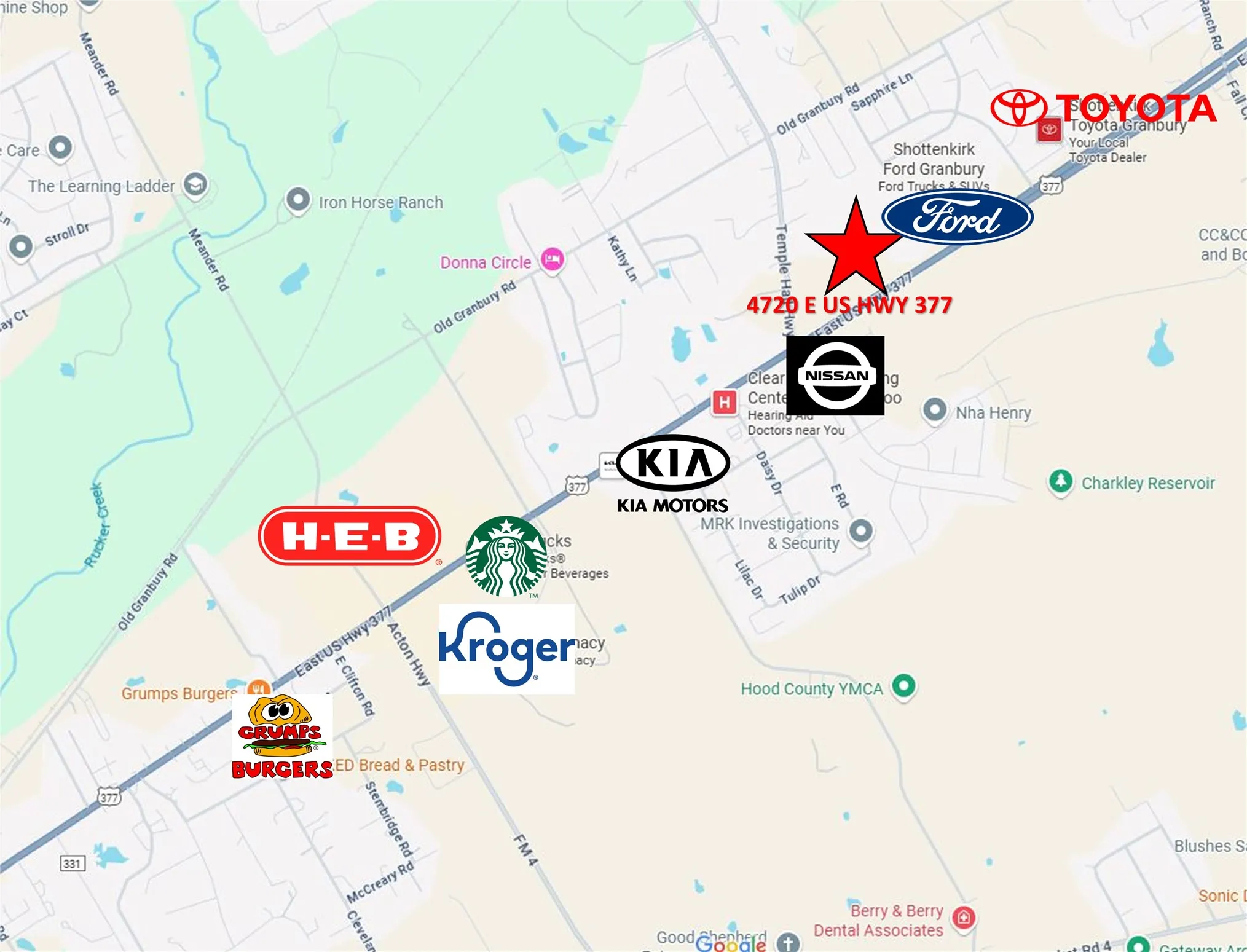 Map of property location