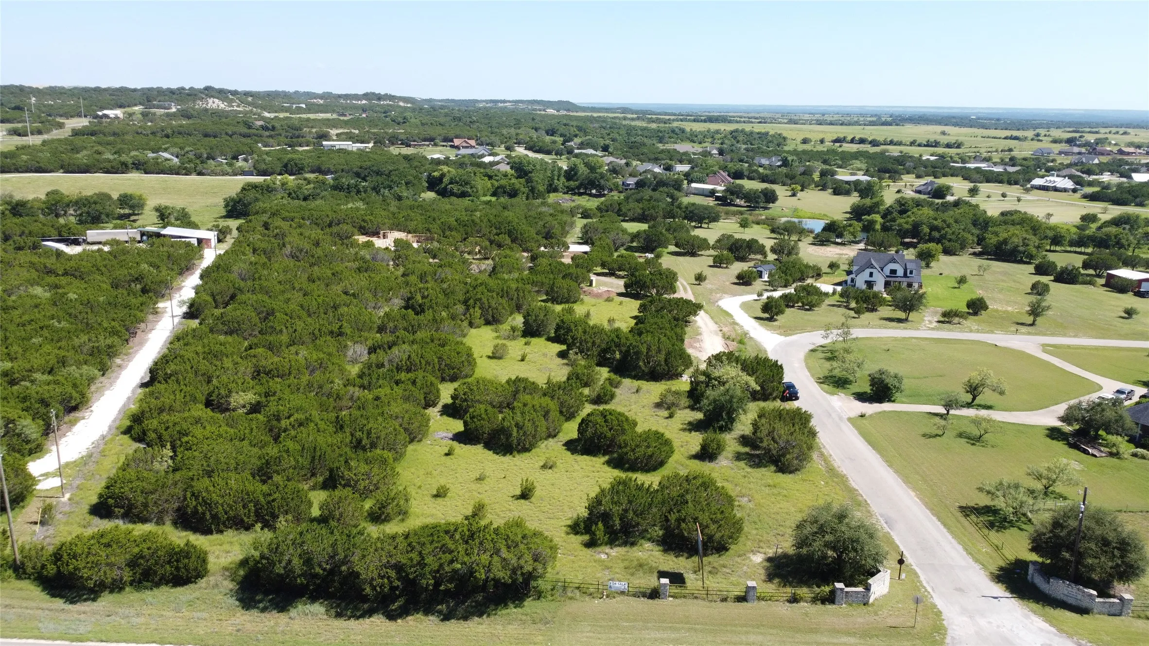 Aerial view of sparsely populated​​‌​​​​‌​​‌‌​‌‌​​​‌‌​‌​‌​‌​​​‌​​ area