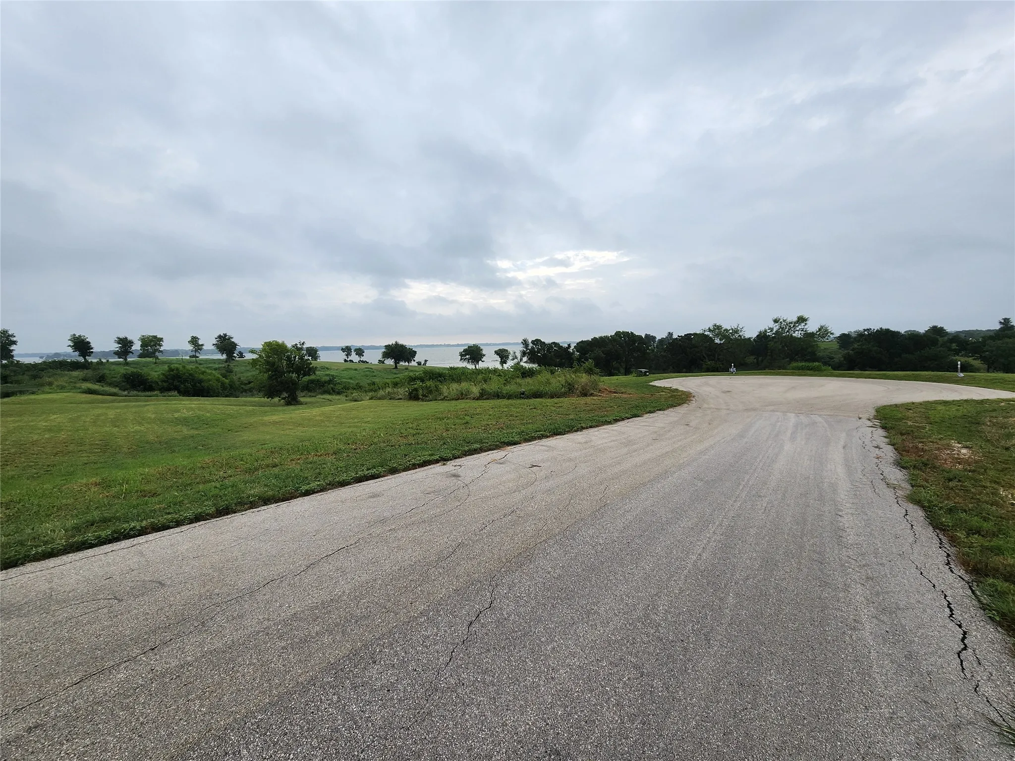 View of asphalt road